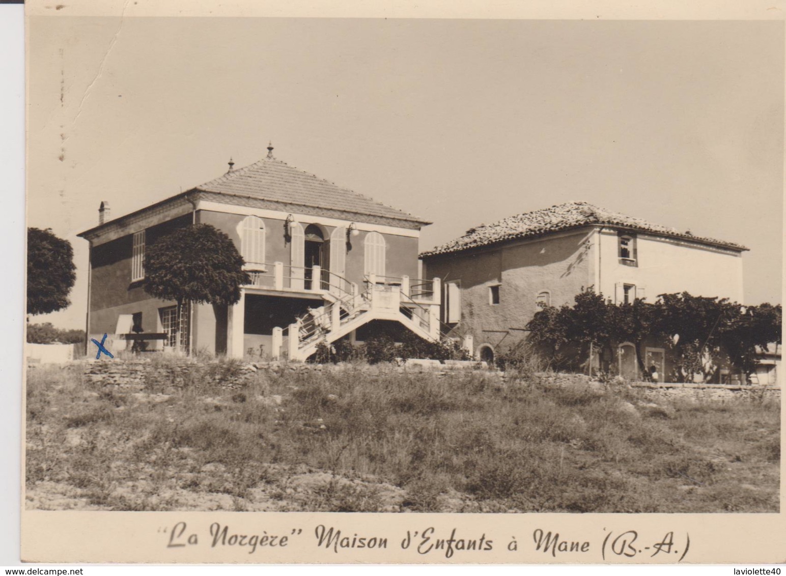 04 - ALPES DE HAUTE PROVENCE -CPM - PHOTO - MANE - LA NORGERE - MAISON D'ENFANTS - Autres & Non Classés