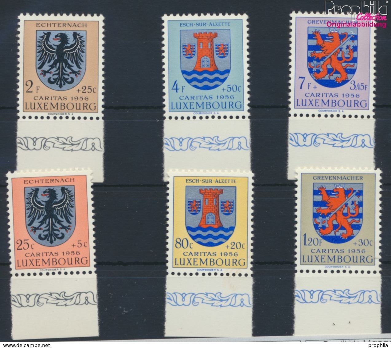 Luxemburg 561-566 (kompl.Ausg.) Postfrisch 1956 Kantonalwappen (9256876 - Ungebraucht