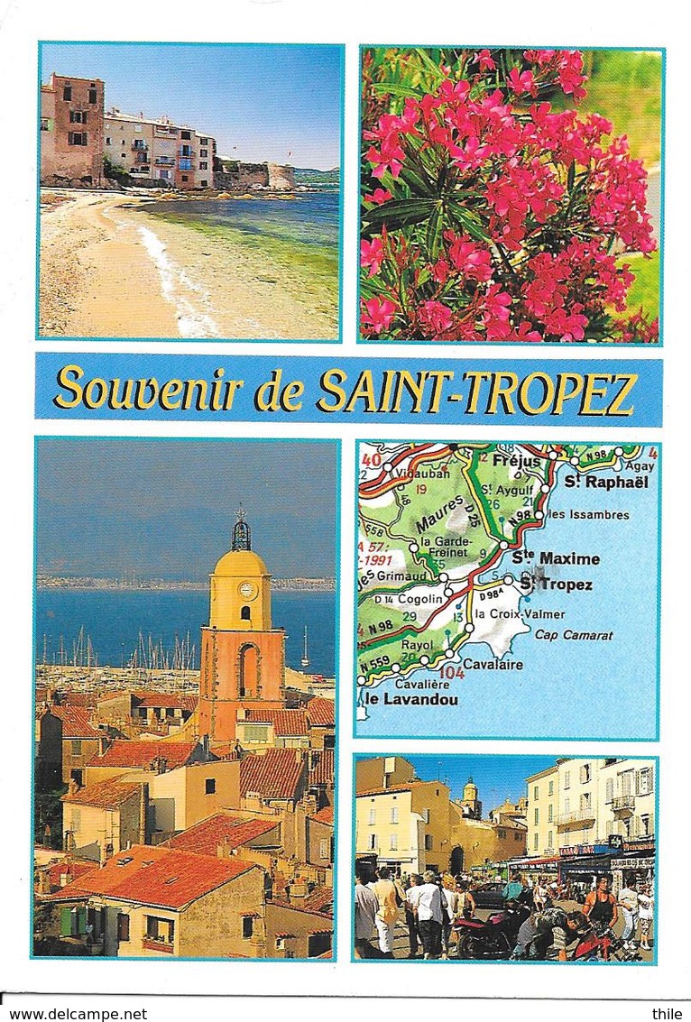 Souvenir De SAINT-TROPEZ - Greetings From...