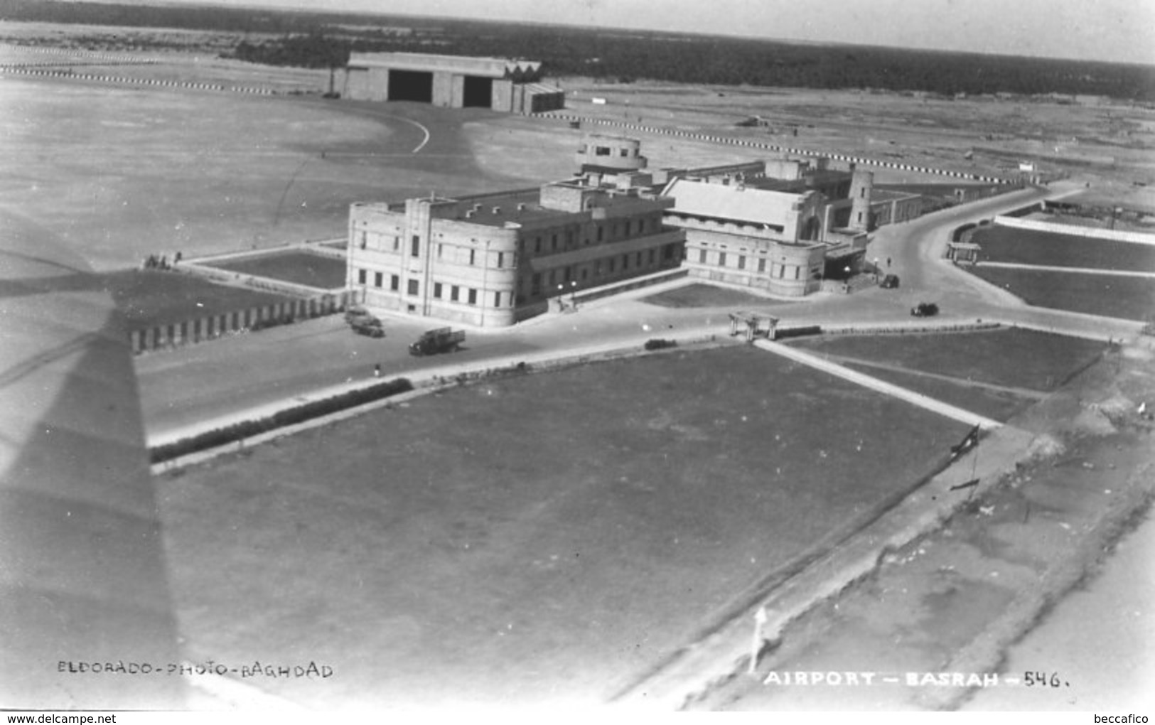 Basrah Airport (Irak/Iraq) - Aérogare/aéroport/aeroporto/aeropuerto/flughafen/flugplatz/flughavn - Vliegvelden