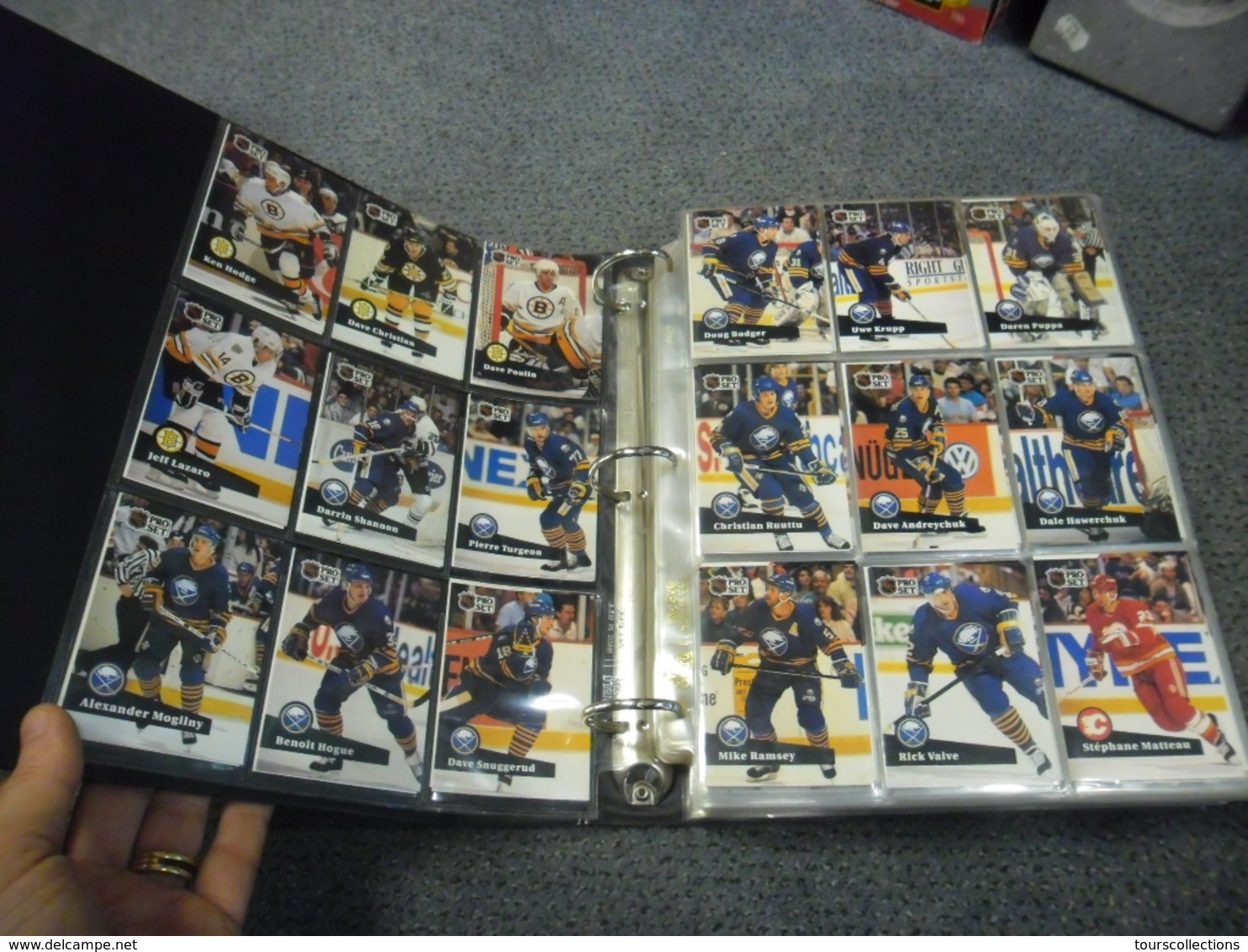 ALBUM 36 Pages Et 630 TRADING CARDS SPORT NHL Pro Set HOCKEY SUR GLACE SAISON 1991/1992 - Other & Unclassified