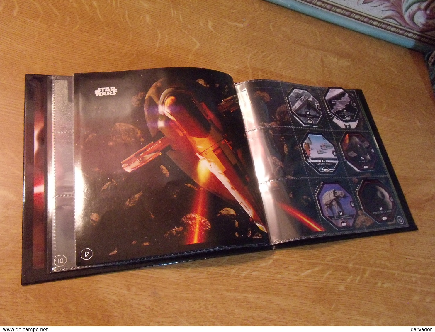 TC5 / album star wars ( rogue one ,  LECLERC ) complet avec ses cartes SUPERBE