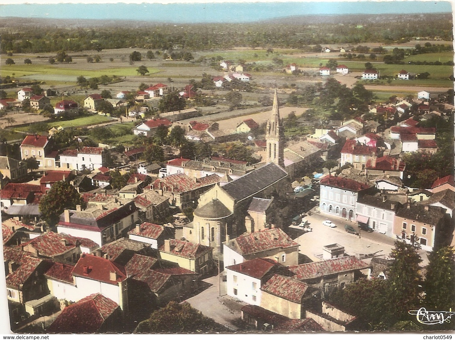 Neuvic Sur L'isle Vue Generale Aerienne - Sonstige & Ohne Zuordnung