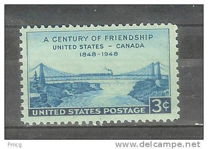 USA 1948 3 Cents Niagara Bridge Mint Never Hinged - Brücken