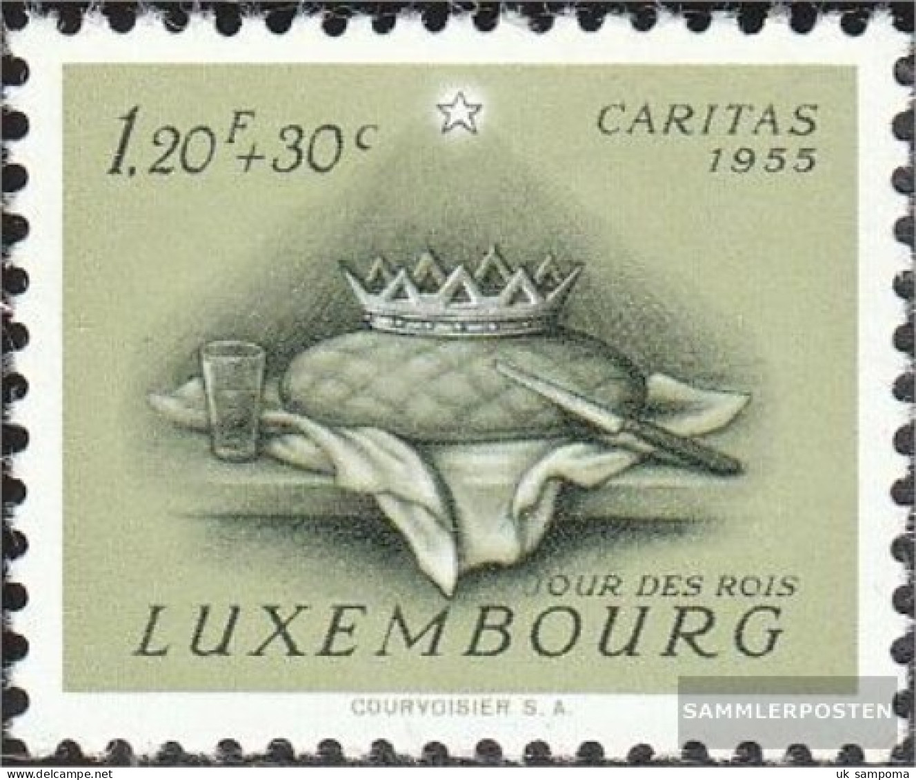 Luxembourg 543 Unmounted Mint / Never Hinged 1955 Customs - Unused Stamps