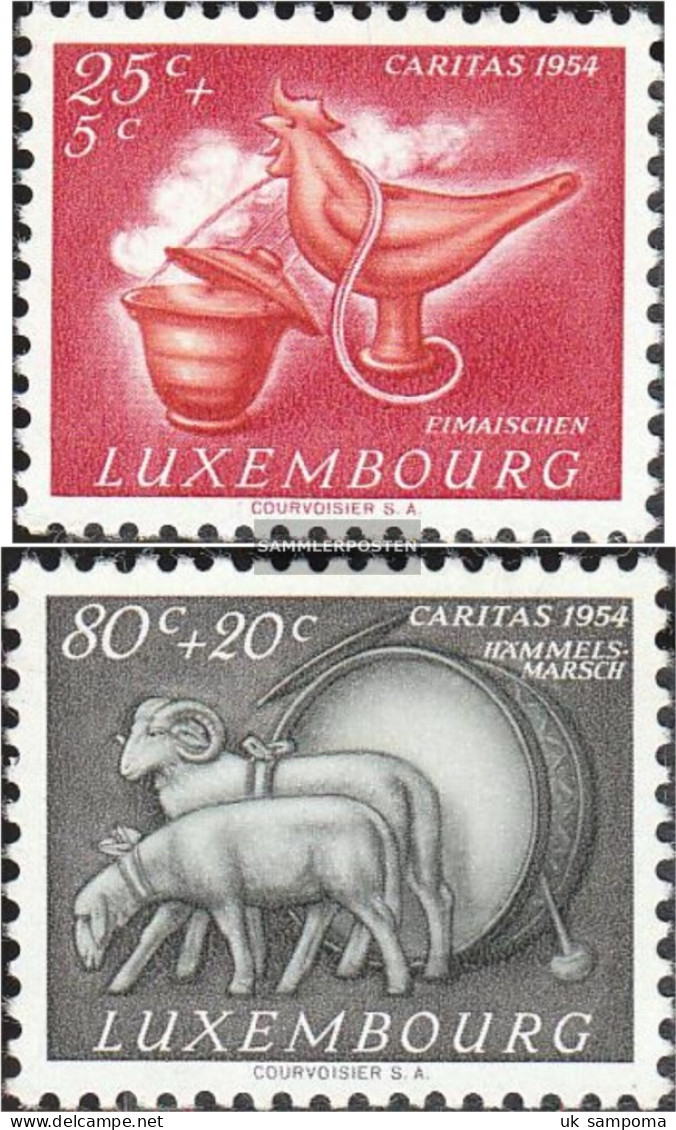 Luxembourg 525-526 Unmounted Mint / Never Hinged 1954 Caritas - Unused Stamps