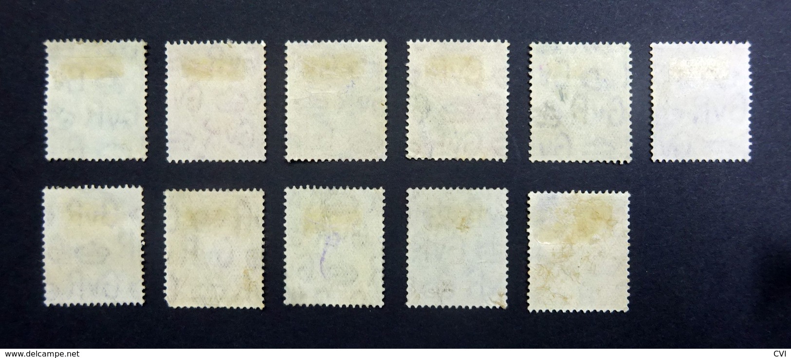 GB KGV 1934-36  SG439-449/Sc.#210-220  1/2d To 1 Shilling PHOTOGRAVURE COMPLETE SET Of 11, Wmk 111 Block Cypher, Used. - Oblitérés