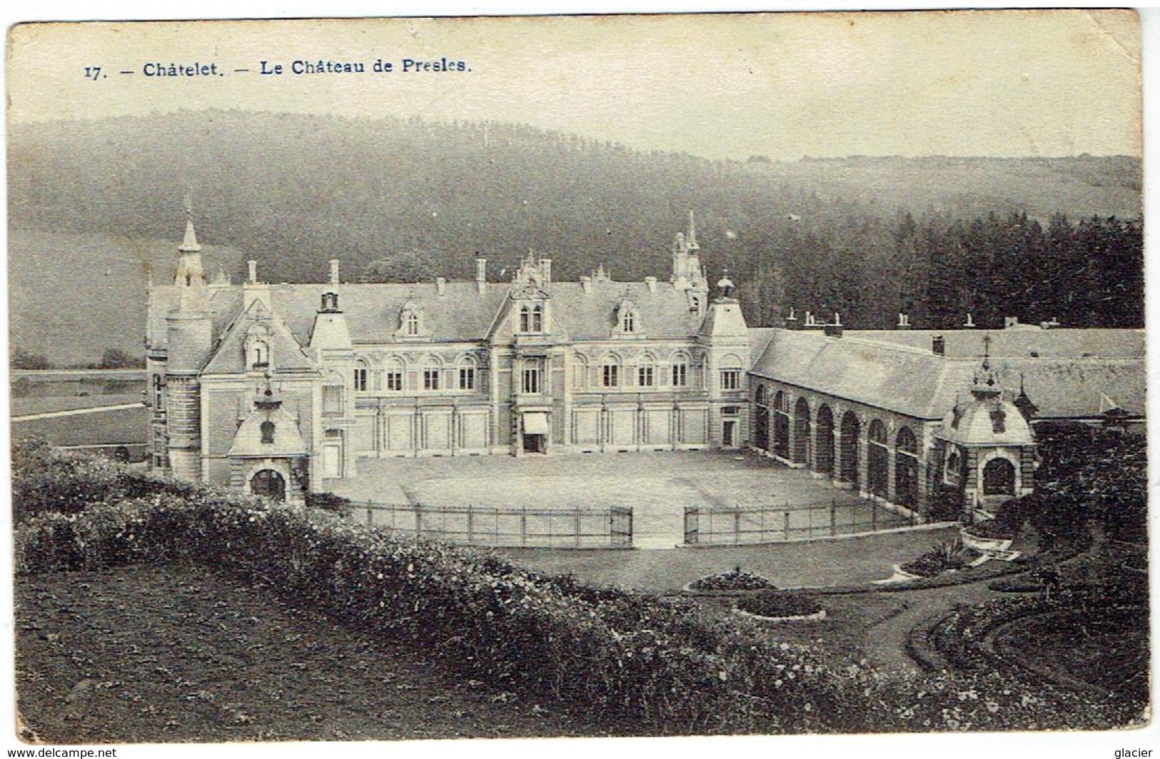 CHATELET - Le Château De Presles - Post Uberwachtungstelle Tamines - Cachet Allemand - Censure - Châtelet