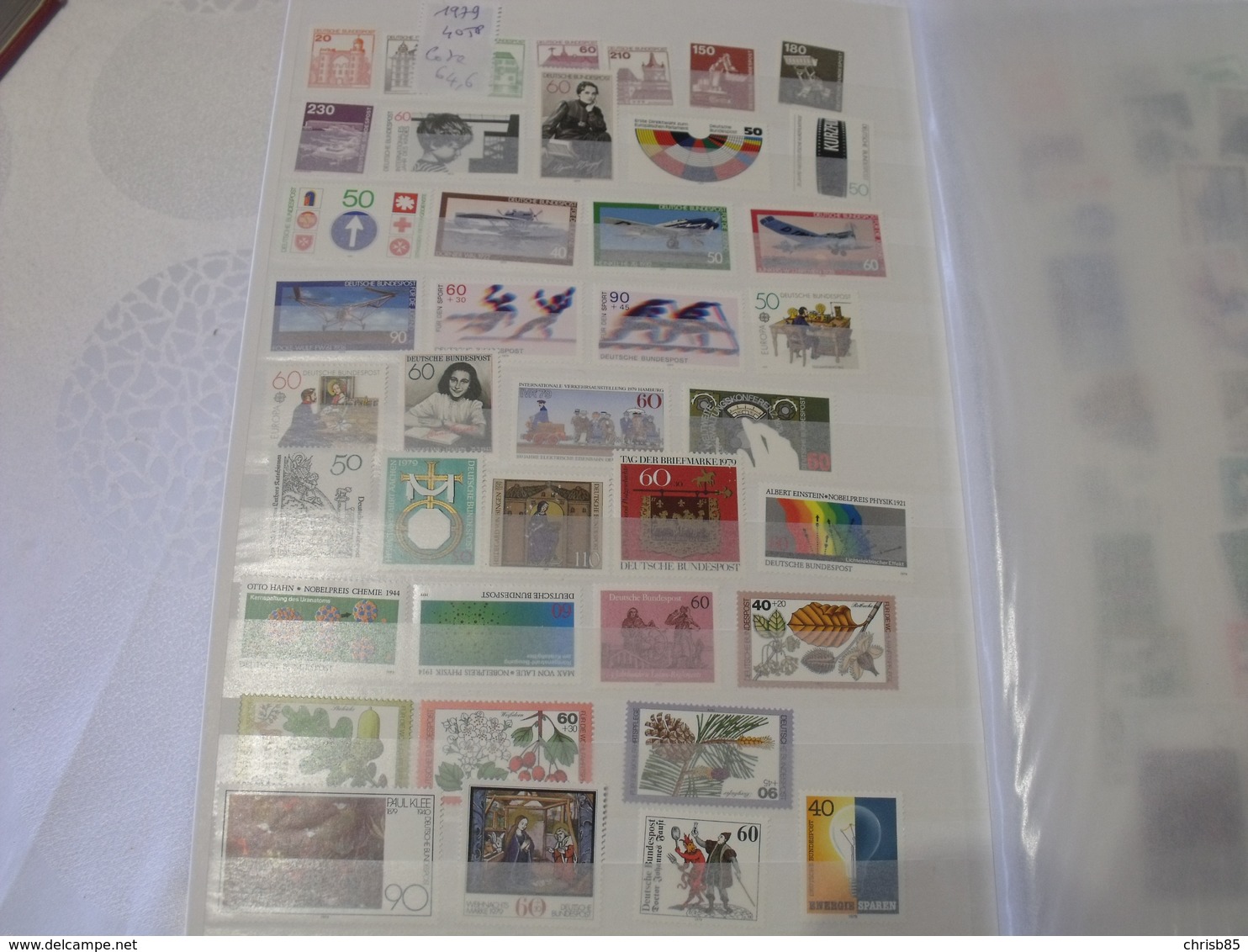 COLLECTION neuve  ALLEMAGNE 1961 A 1999 PLUS DE 1600 TIMBRES COTE ENVIRON 2800 EUROS