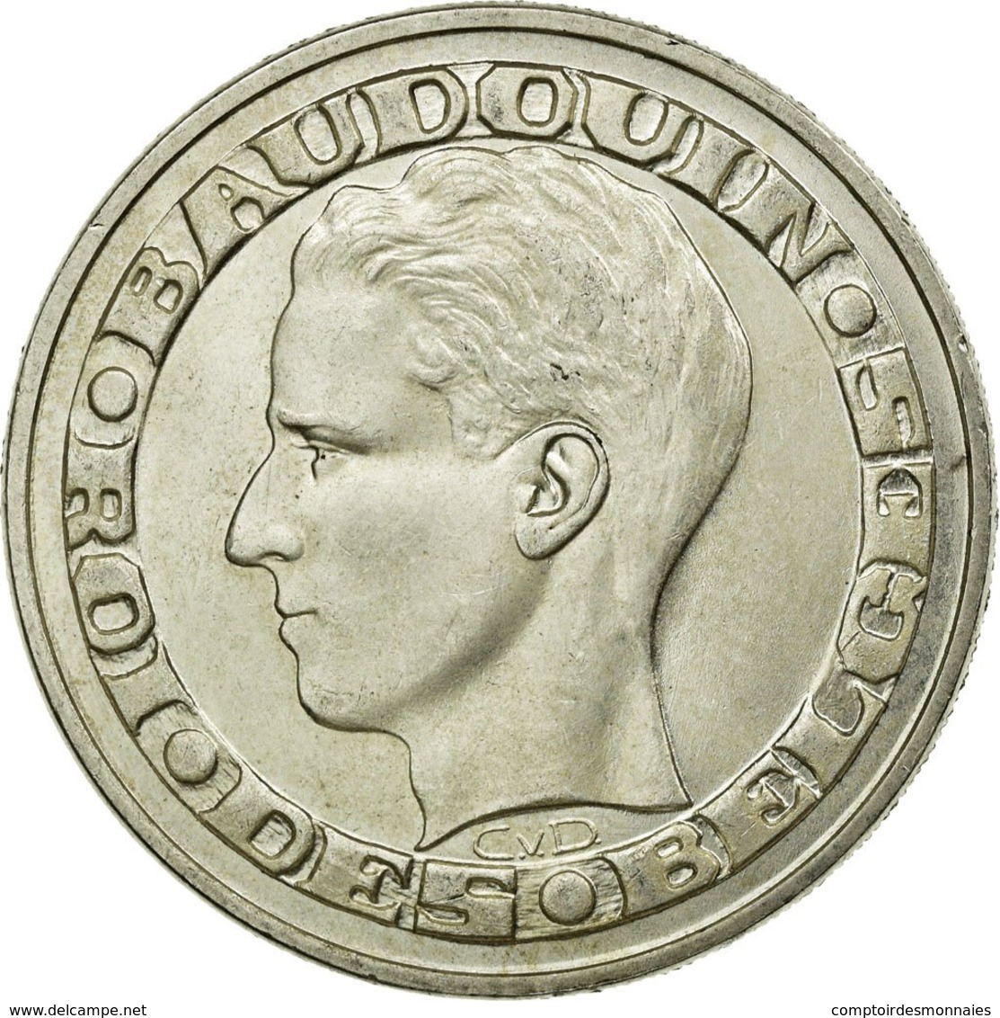 Monnaie, Belgique, 50 Francs, 50 Frank, 1958, Bruxelles, SUP, Argent, KM:150.1 - 50 Francs