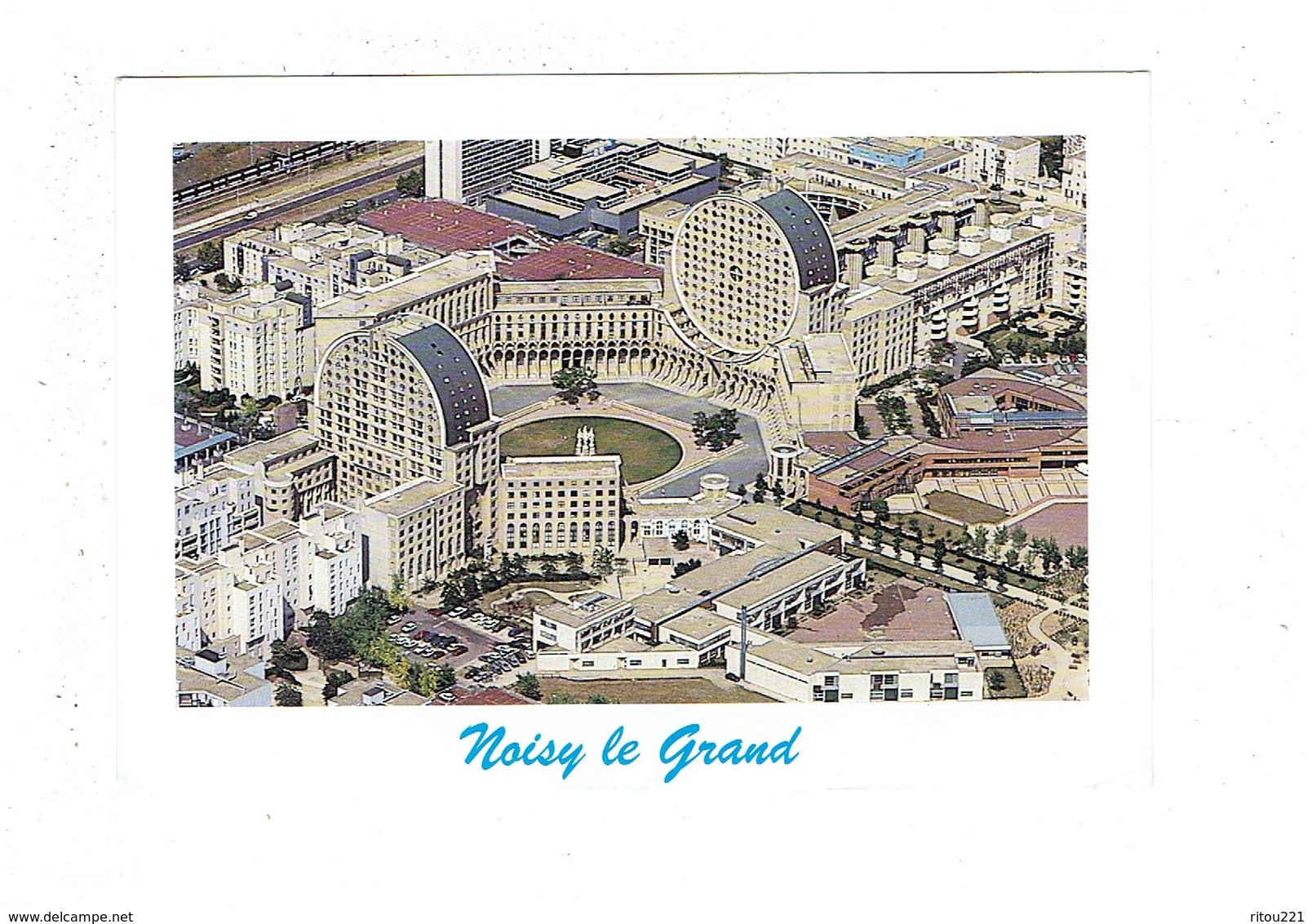 Cpm - 93 - Noisy Le Grand - Les Arènes De Picasso - Architecte Manolo Nunez - 1996 - Tennis - Immeubles - Noisy Le Grand