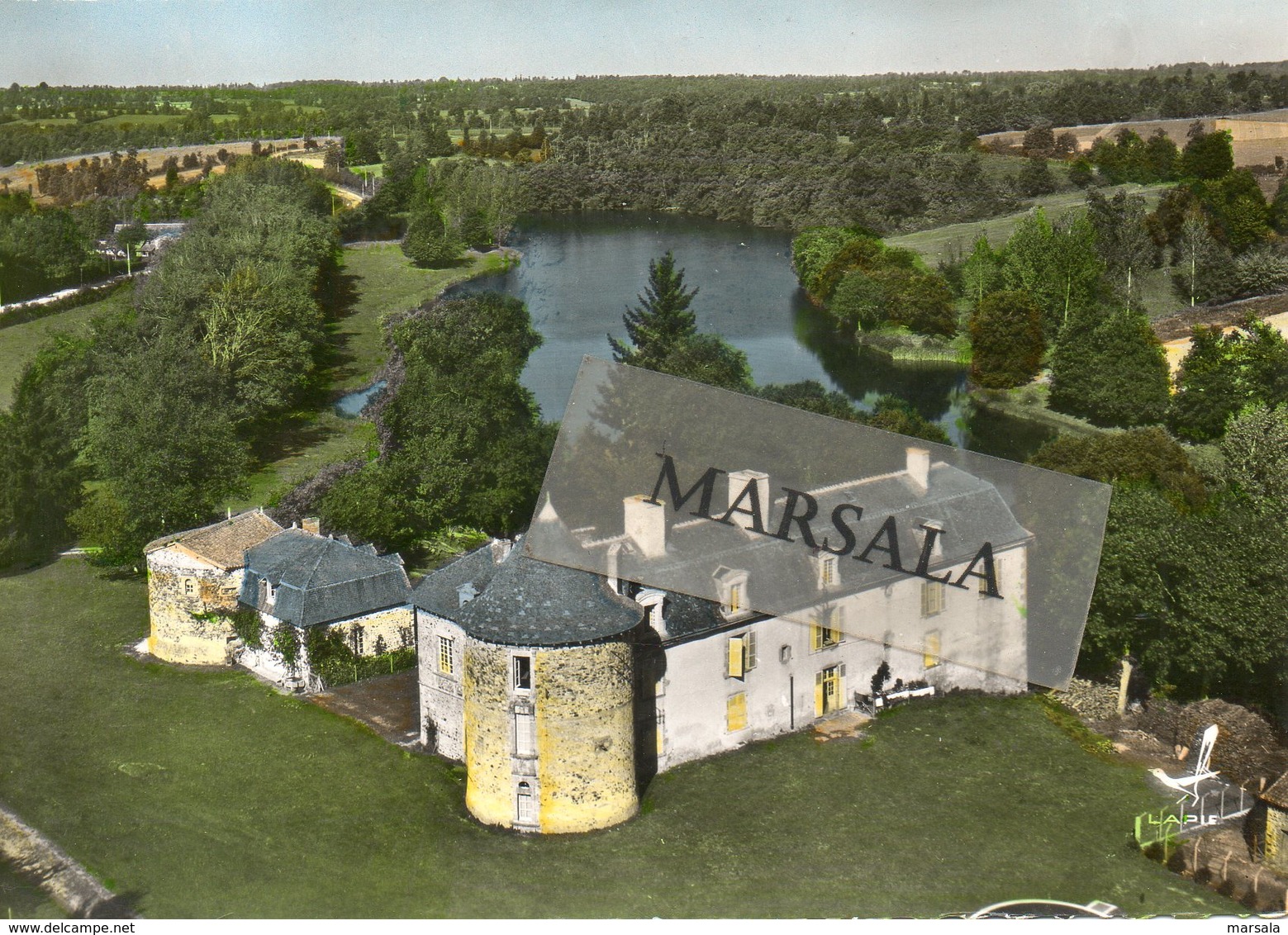 CPSM   Mezieres Sur Issoire  Chateau De La Cote - Meziere Sur Issoire