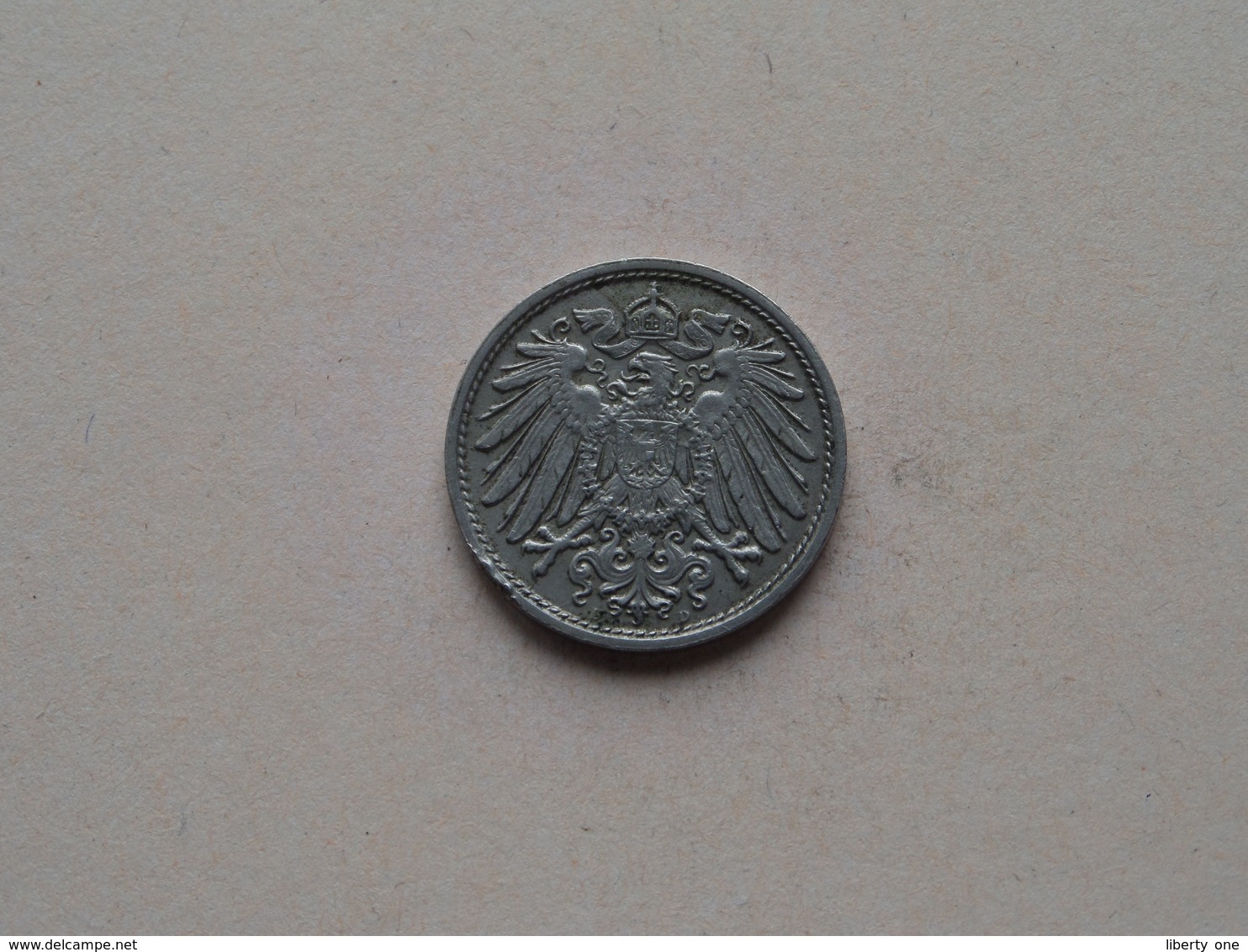 1912 D - 10 Pfennig ( KM 12 ) Uncleaned ! - 10 Pfennig