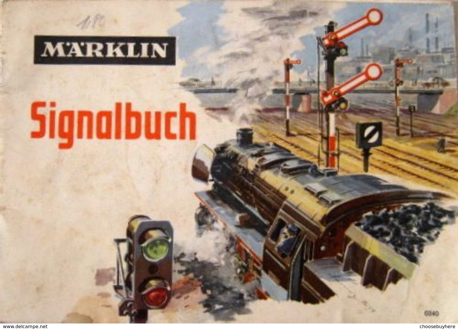 MÄRKLIN Signalbuch 0340 Signale 1965 Spurweite H0 True Vintage Sammlerstück - Andere & Zonder Classificatie