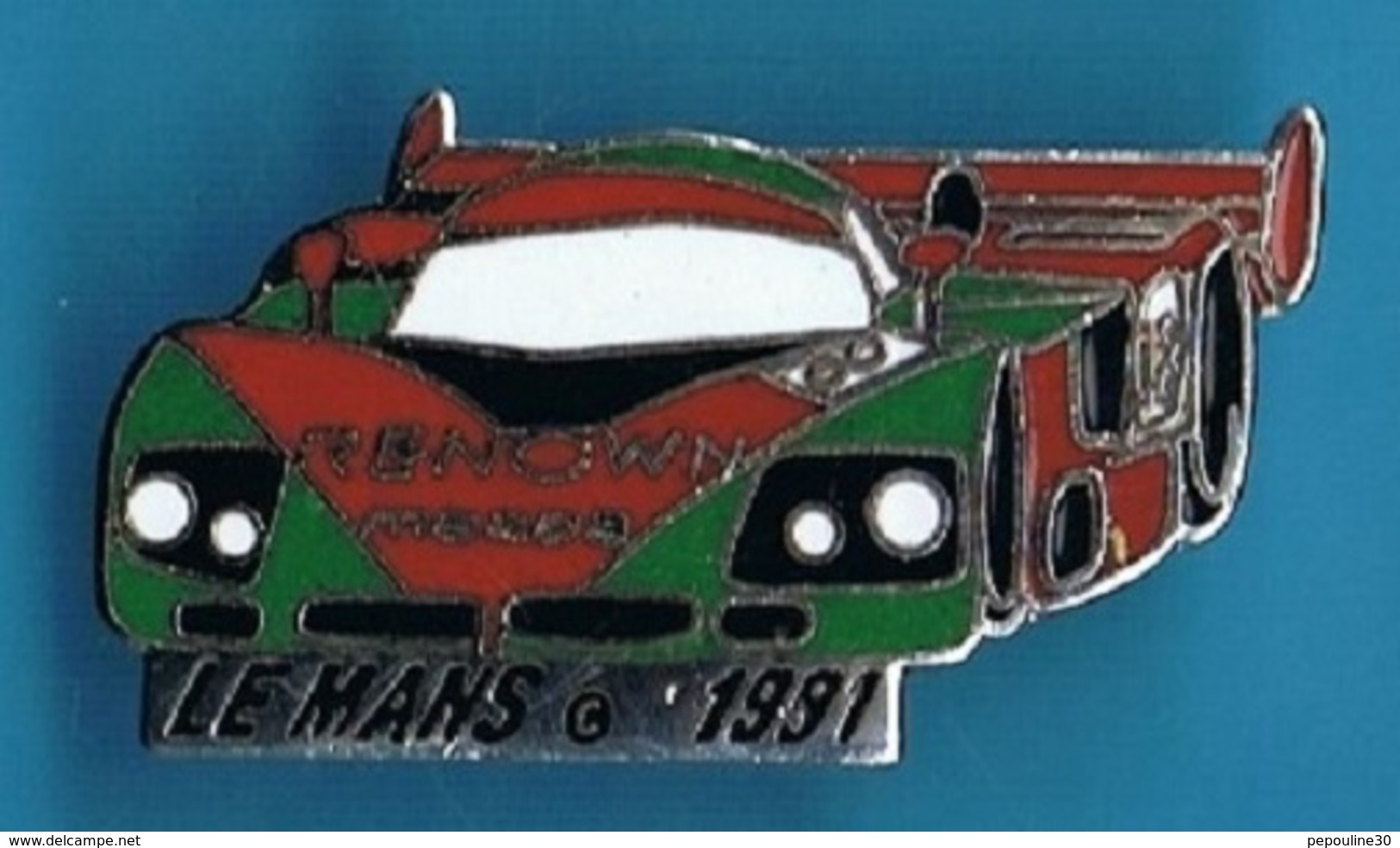 PIN'S //   ** LE MANS / 1991 / MAZDA 787 B. / N° 55 / PILOTES Volker WEIDLER ** - F1