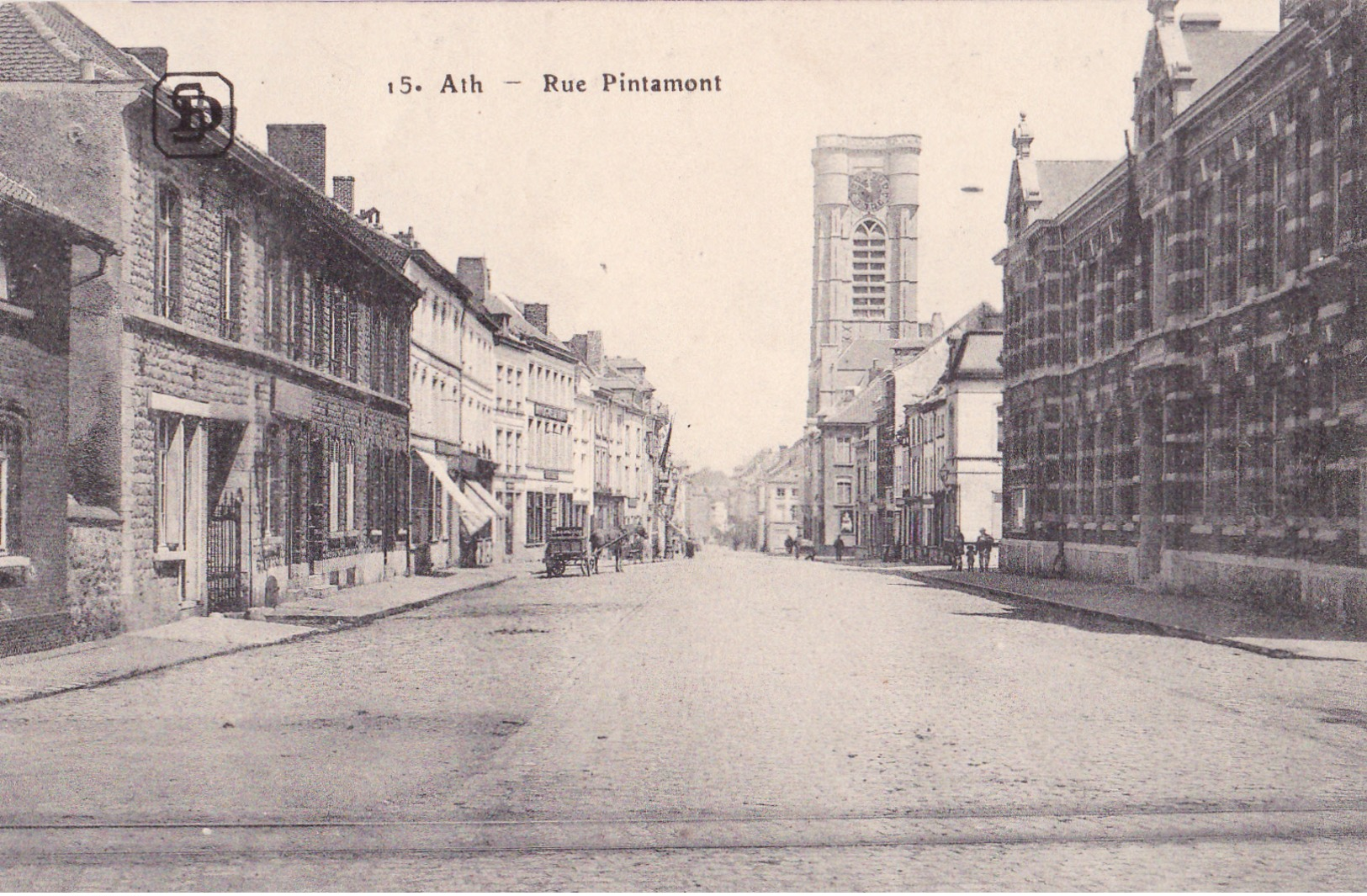 ATH: Rue Pintamont. (Erster Weltkrieg, 1917) - Ath