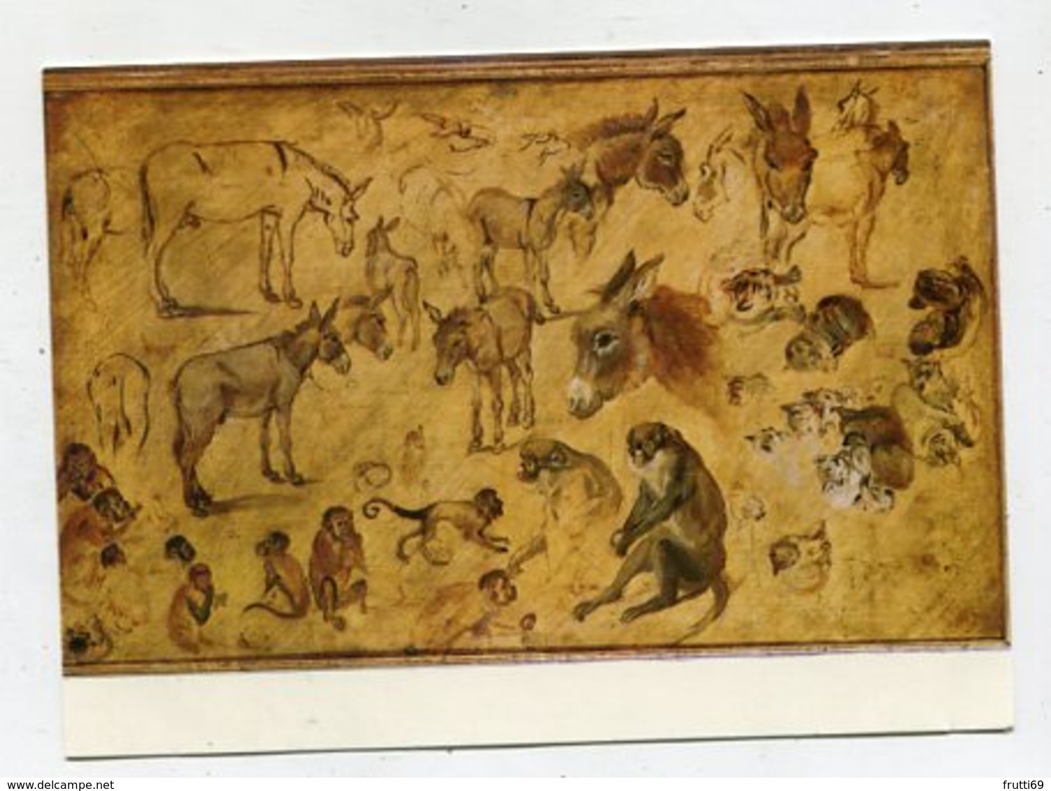 PAINTING / ART / ANIMAL - AK 339204 Jan Brueghel D. Ä. - Tierstudien - Pintura & Cuadros