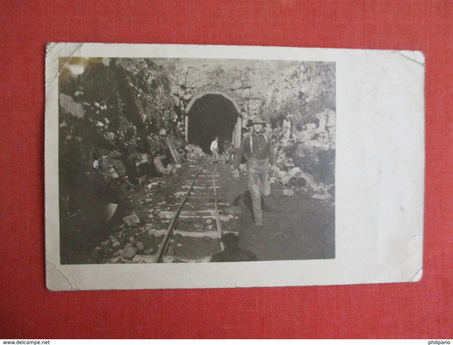 RPPC  Working On Train Tunnel-- Corner Wear & Creases  Ref. 3085 - Other & Unclassified