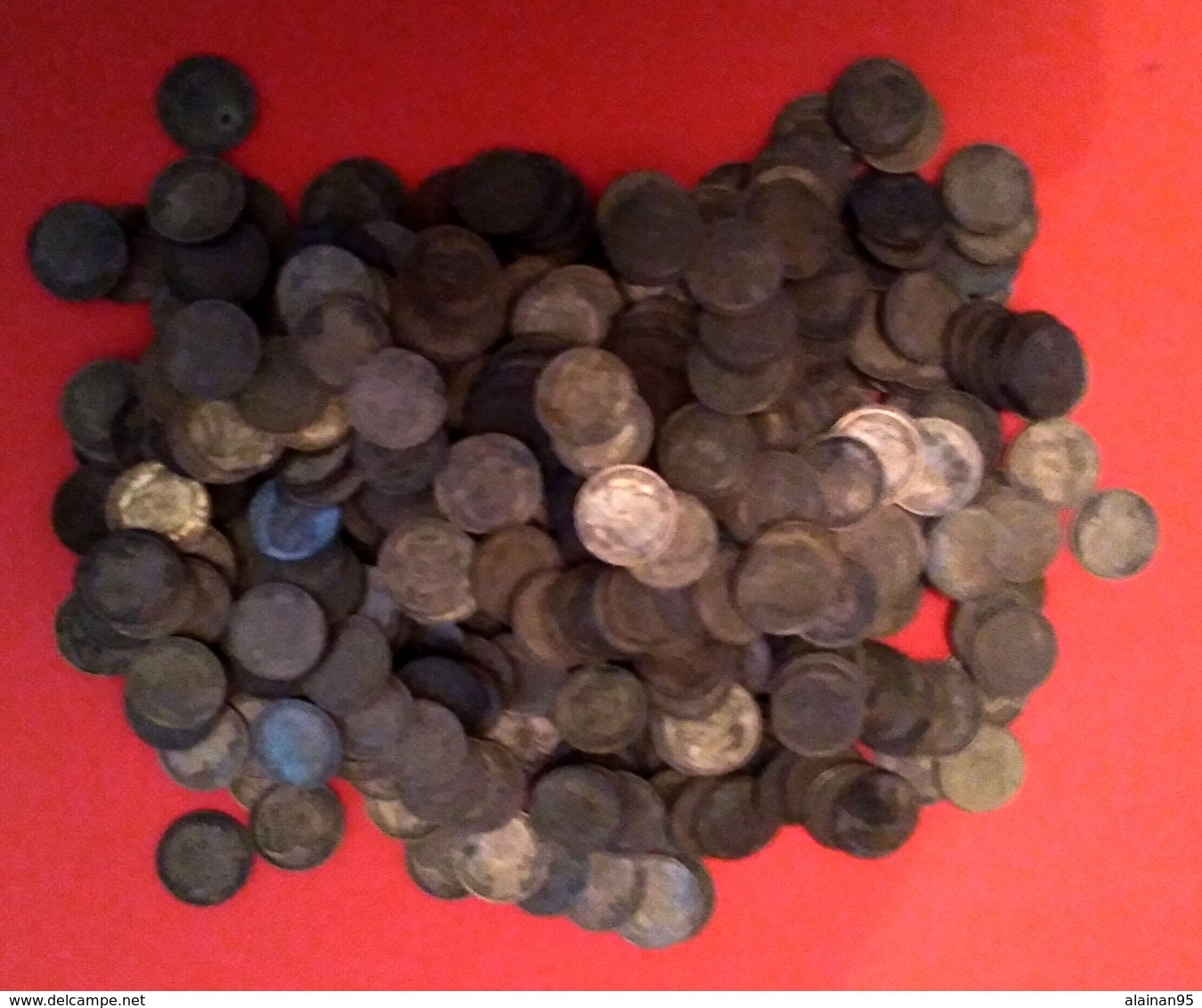 ** FRANCE -  50 Cmes MORLON Bronze/Aluminium -- Lot De + De 400 Pièces  ** - Collections