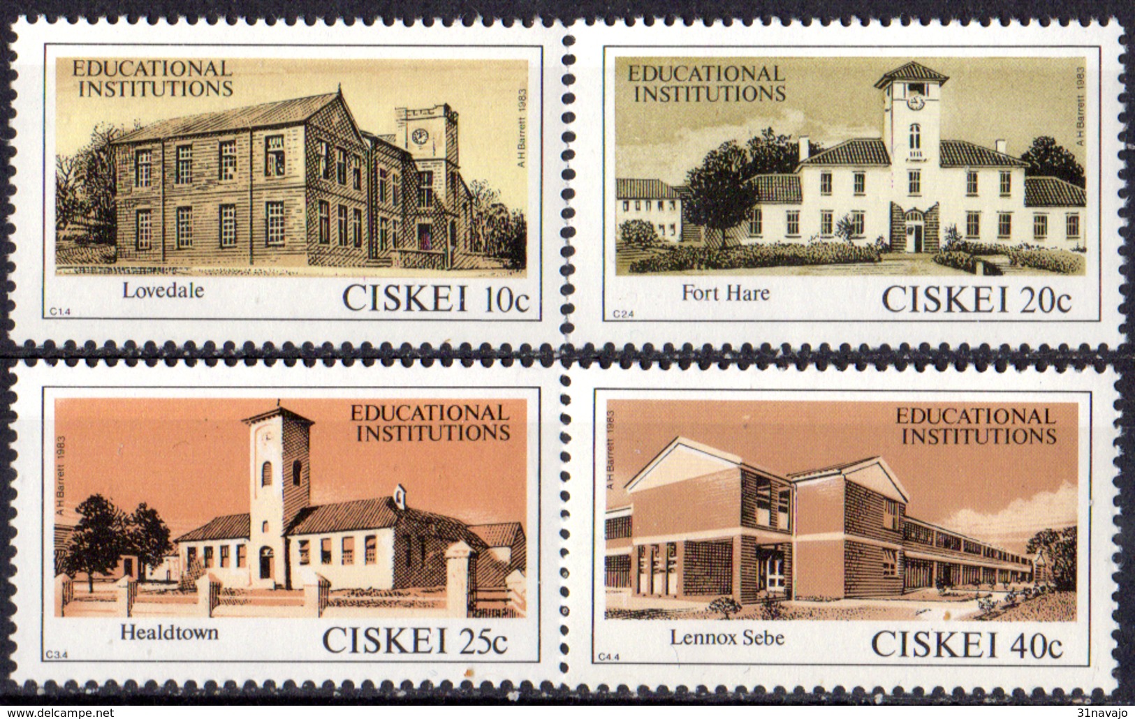 CISKEI - Ecoles - Ciskei