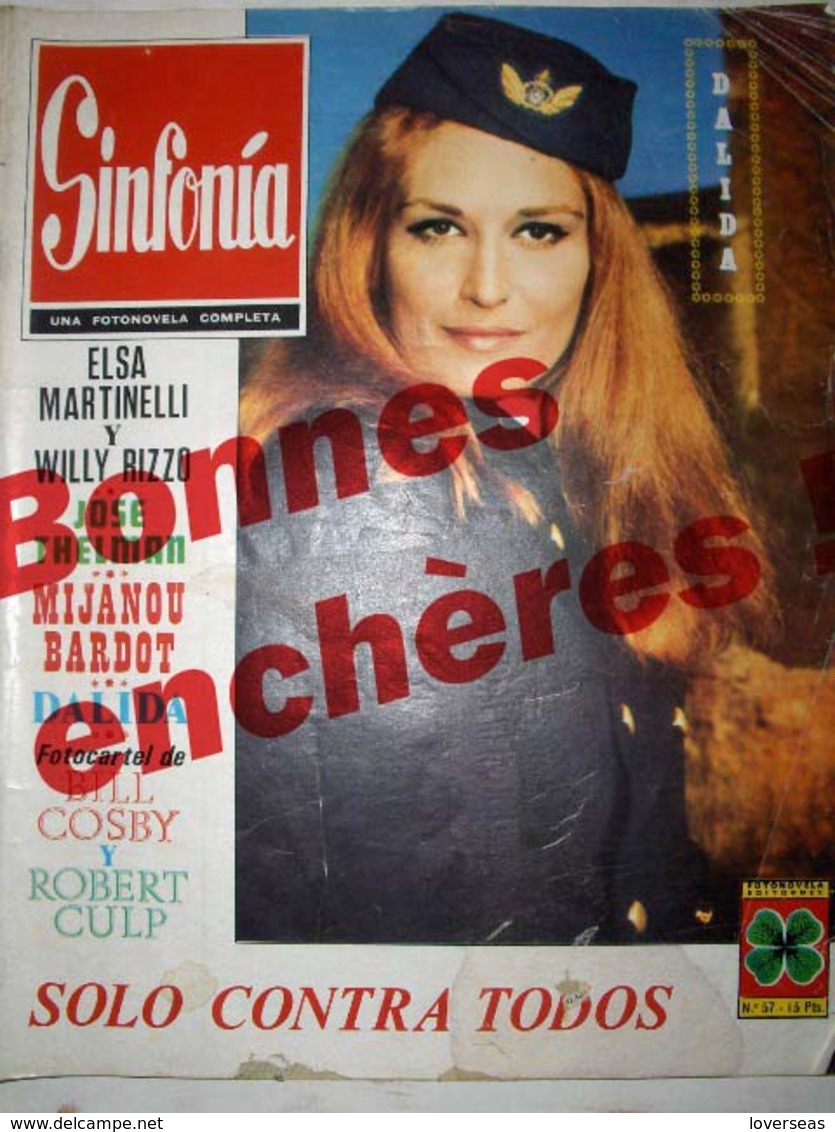 ESPAGNE & ITALIE Lot De 2 Revues Dalida - People