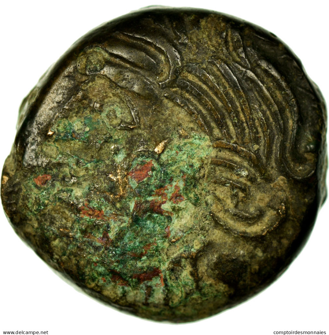 Monnaie, Bituriges, Bronze CALIAGIID à L’aiglon, Latour:8000 - Gauloises