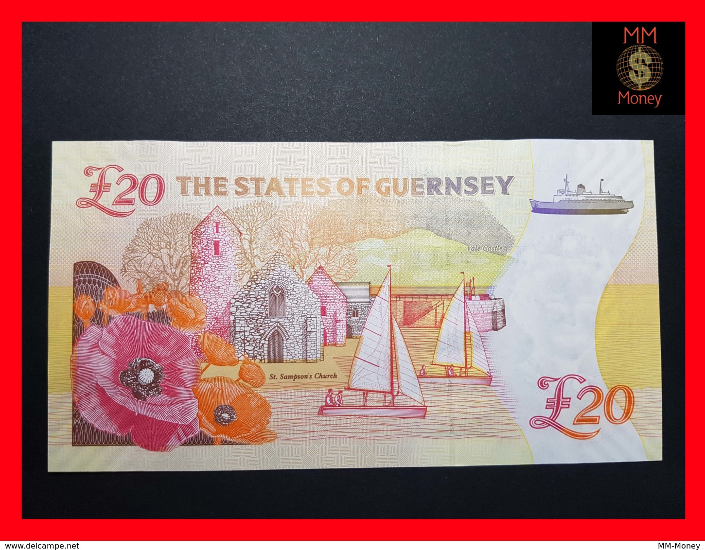 GUERNSEY 20 £  2018  NEW  UNC  *COMMEMORATIVE* - Guernesey
