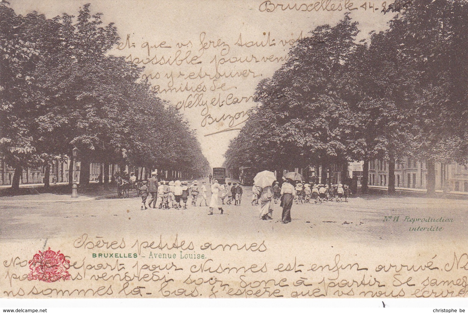 Brussel, Bruxelles, Avenue Louise (pk51443) - Avenidas, Bulevares