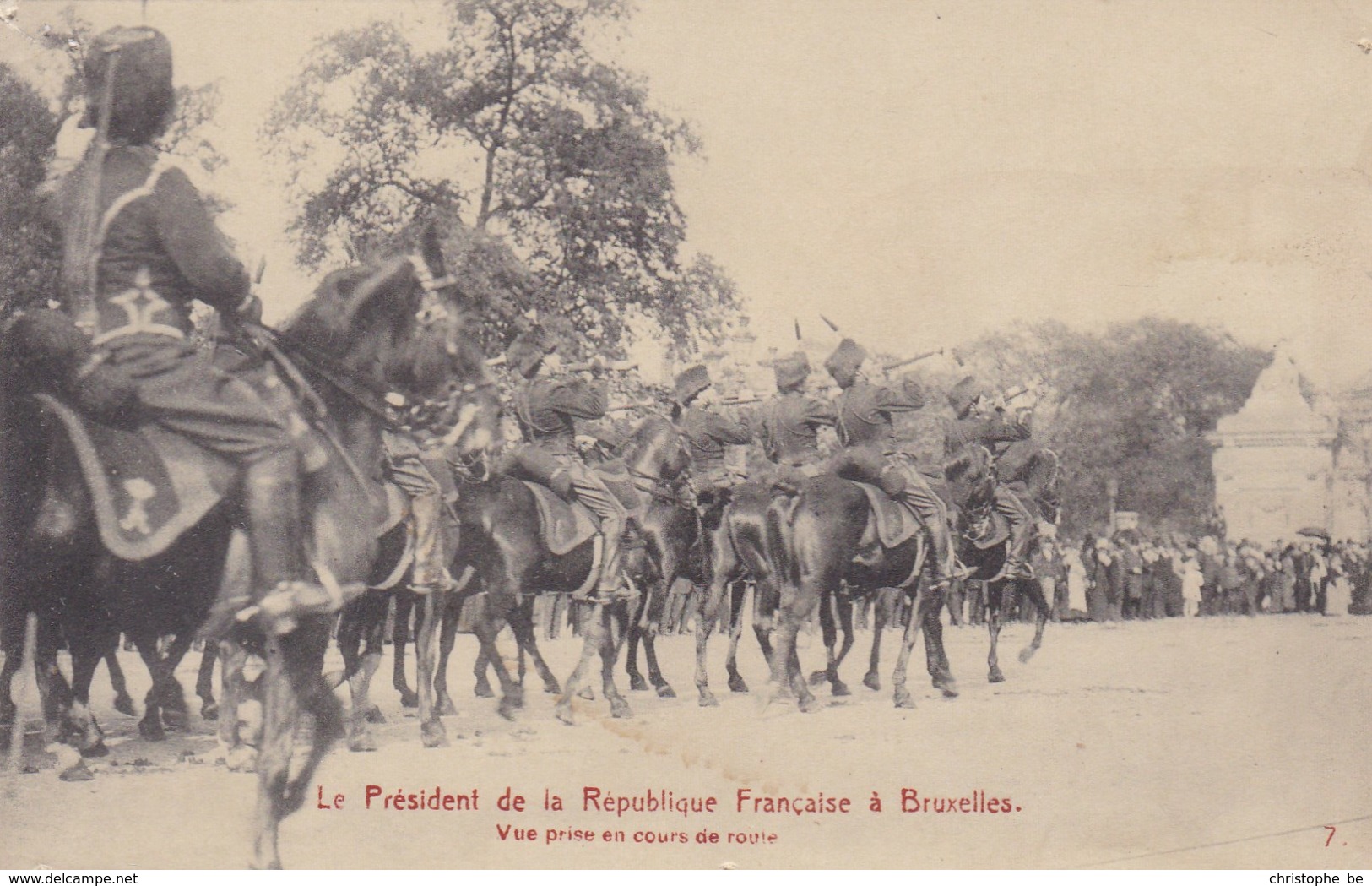 Brussel, Bruxelles, Le Président De La République Française A Bruxelles (pk51448) - Andere & Zonder Classificatie