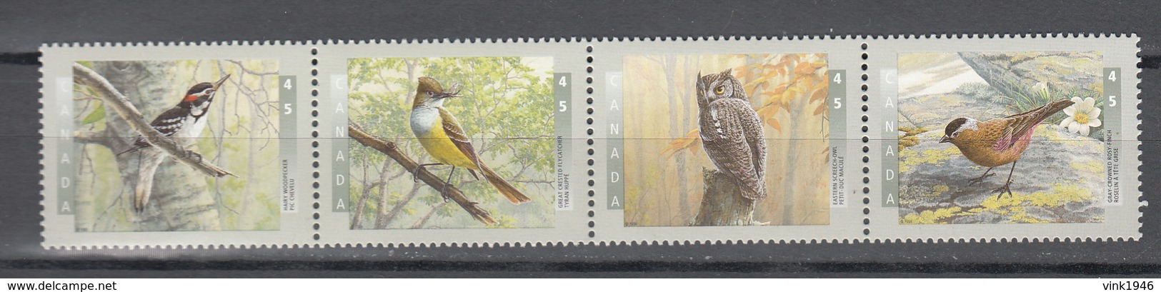 Canada 1998,4V In Strip,birds,vogels,vögel,oiseaux,pajaros,uccelli,aves,MNH/Postfris(L3388) - Andere & Zonder Classificatie