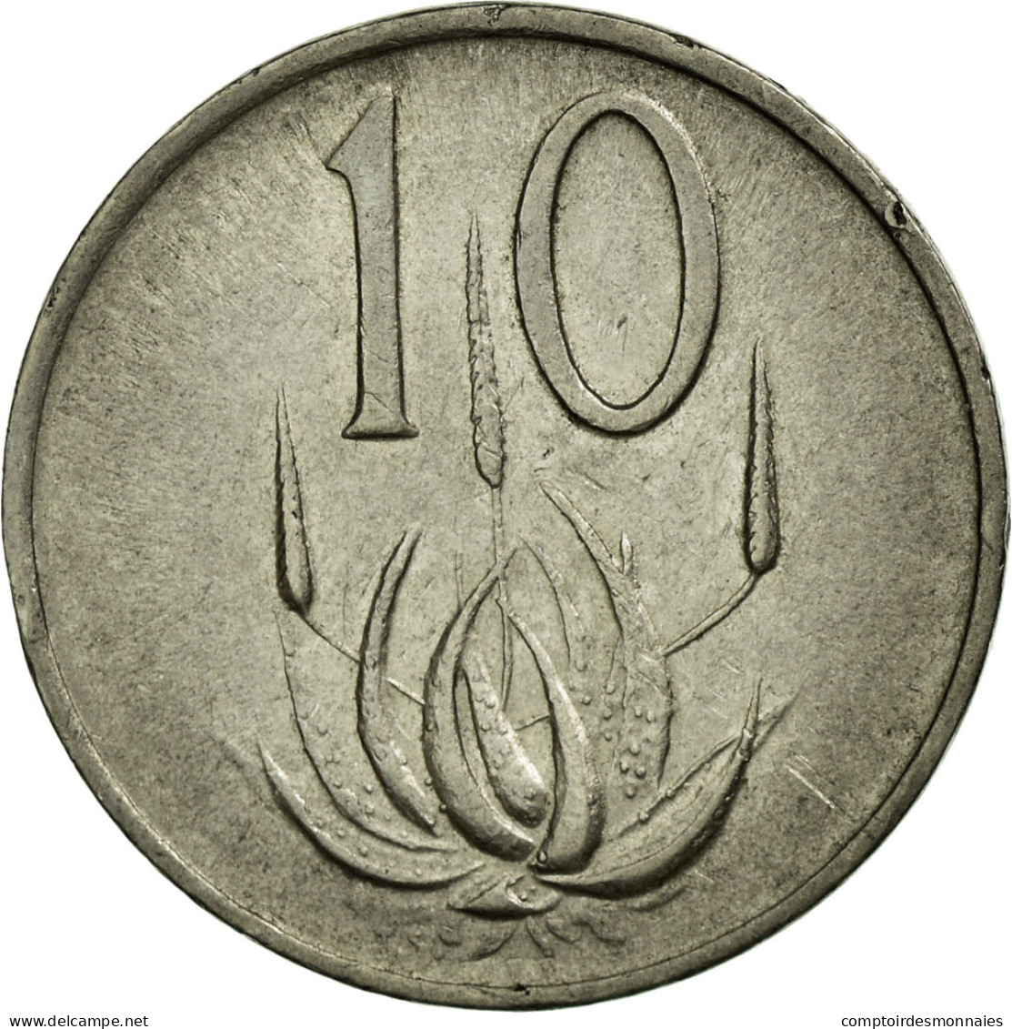 Monnaie, Afrique Du Sud, 10 Cents, 1970, TB+, Nickel, KM:85 - Afrique Du Sud