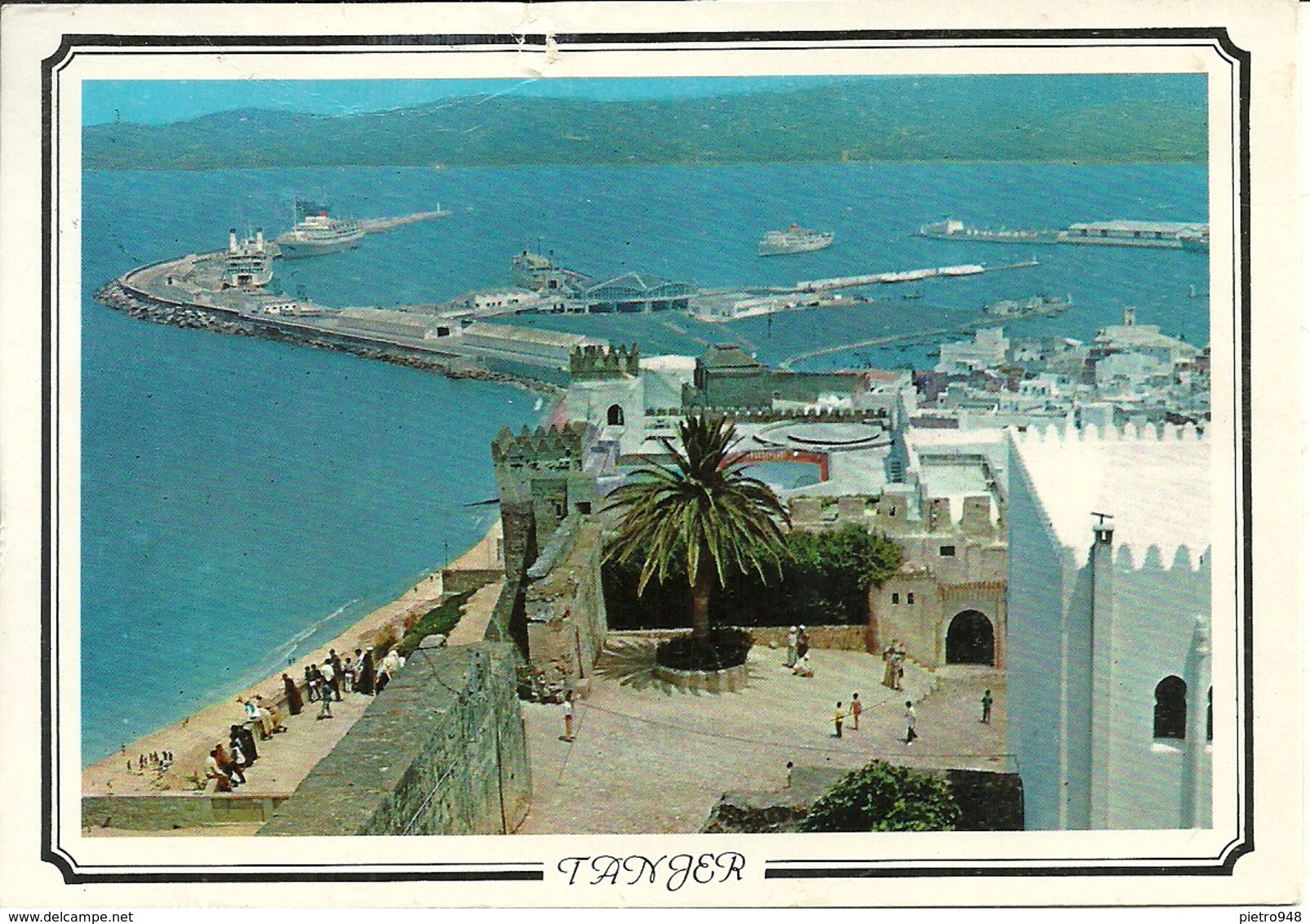 Tanger (Marocco) View Of The Harbour, Vue Du Port, Scorcio Panoramico Del Porto - Tanger