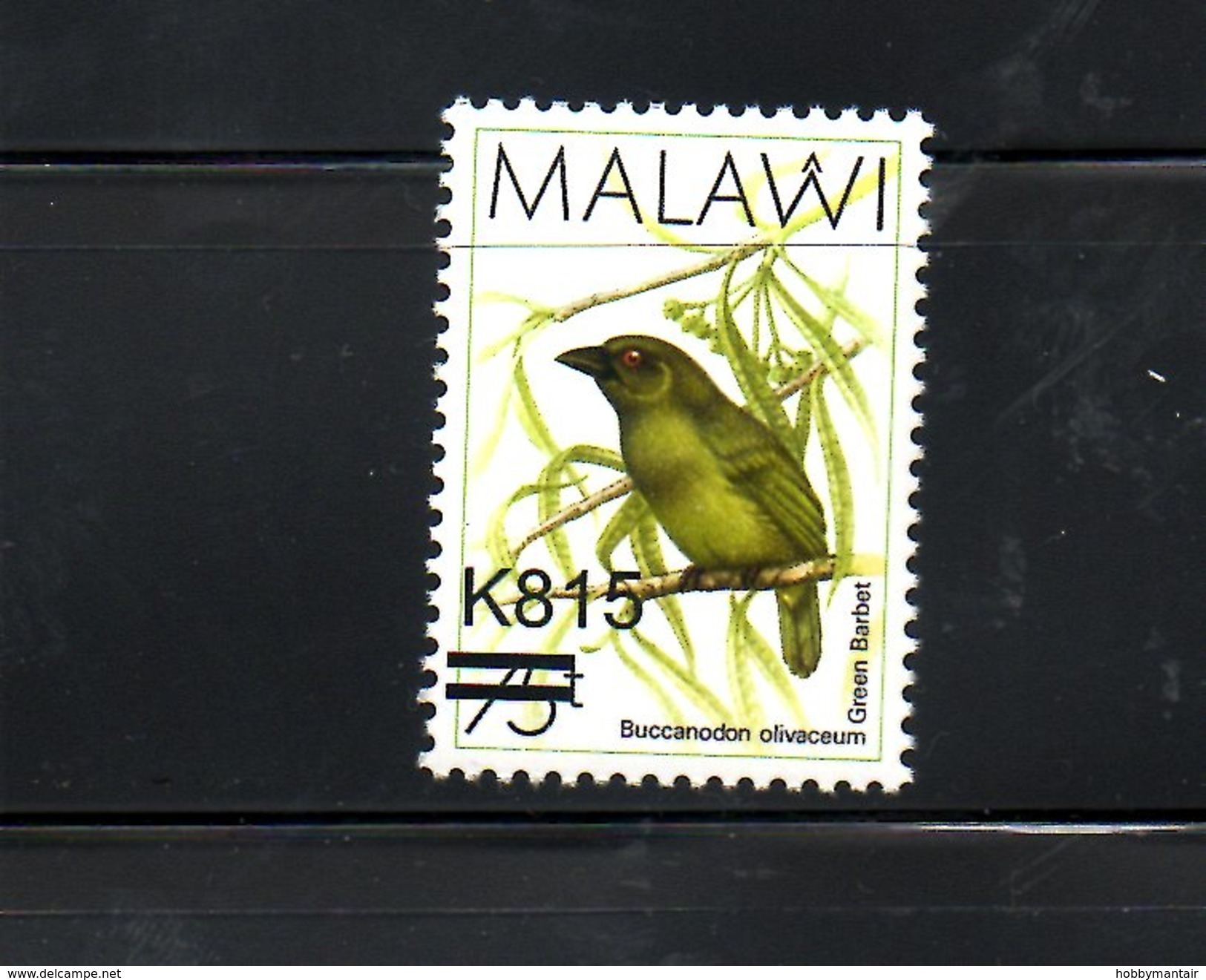 MALAWI, 2016, BIRD, O/P, NEW VALUE, "815" 1v. MNH** - Autres & Non Classés
