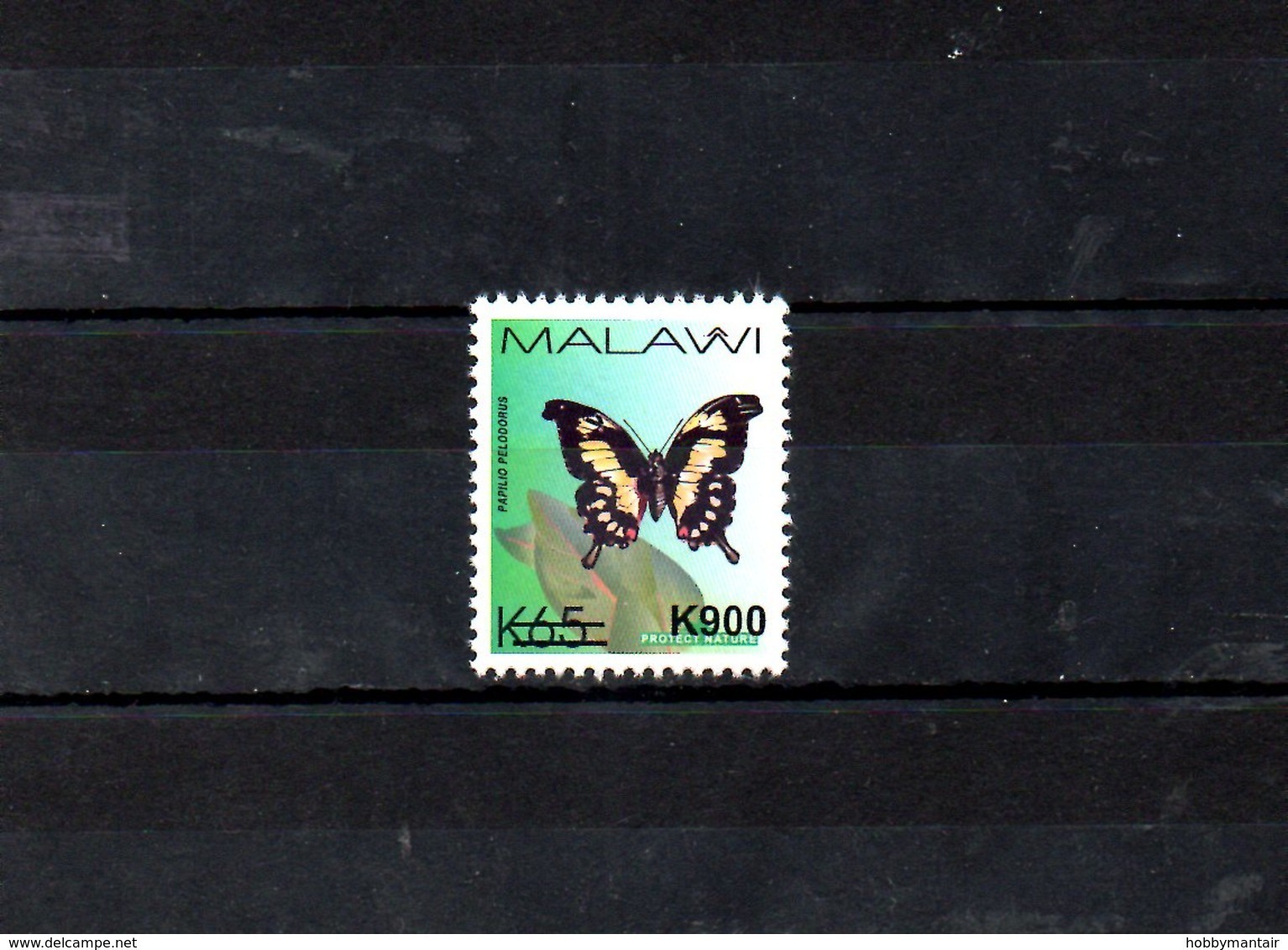 MALAWI, 2018, BUTTERFLY, O/P, NEW VALUE, "k900" 1v. MNH** NEW! - Vlinders