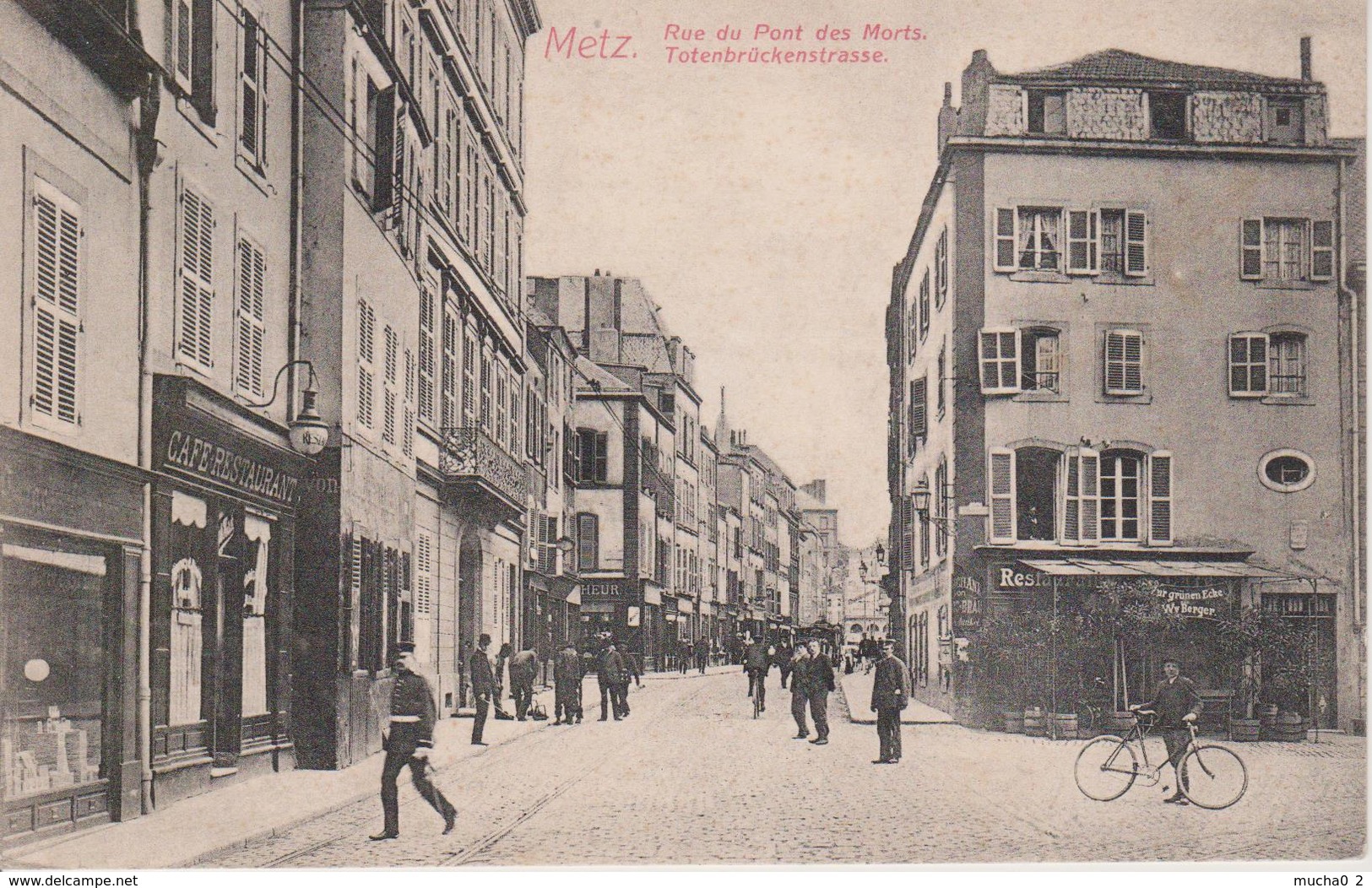 57 - METZ - RUE DU PONT DES MORTS - Metz