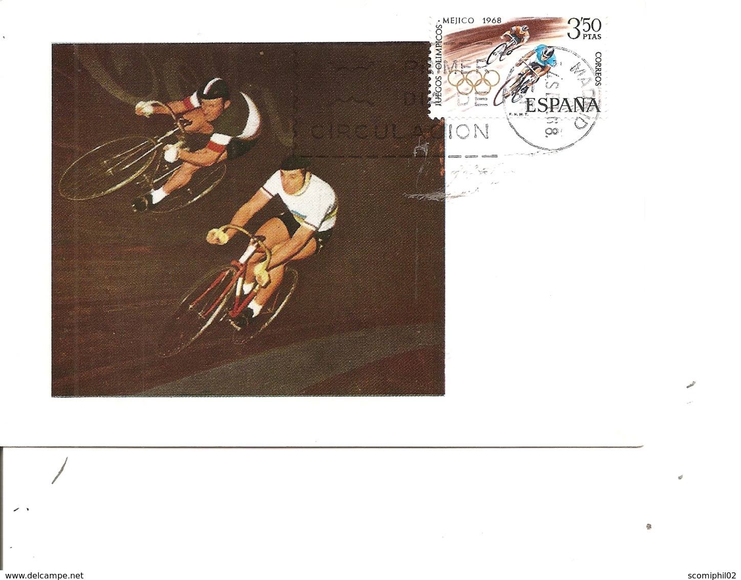 JO De Mexico -1968- Cyclisme ( CM D'Espagne De 1968 à Voir) - Zomer 1968: Mexico-City