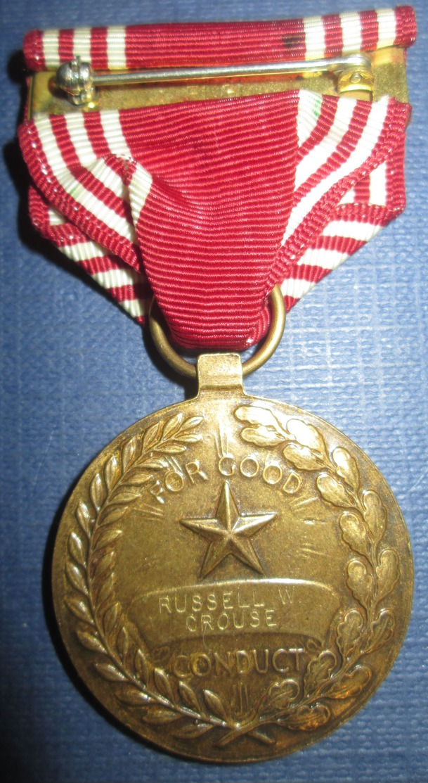 "Good Conduct Medal" US WW2 Attribuée Avec Agraffe - USA