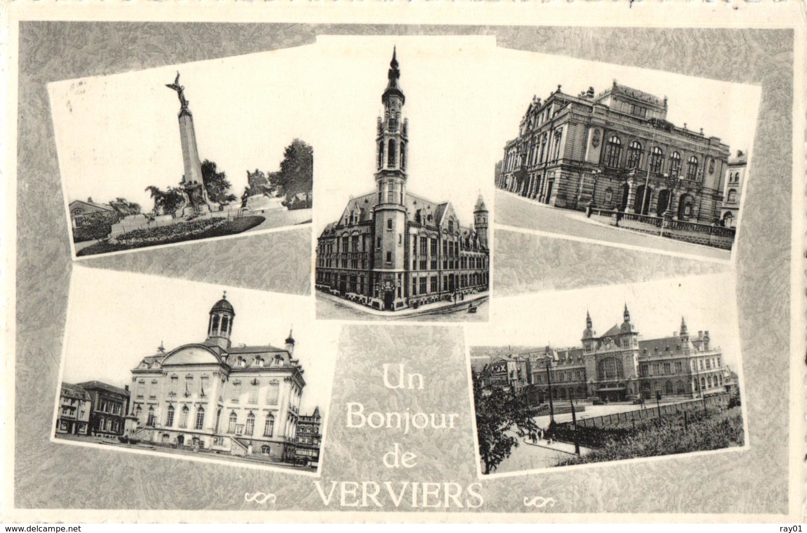 BELGIQUE - LIEGE - VERVIERS - Un Bonjour De .... - Verviers