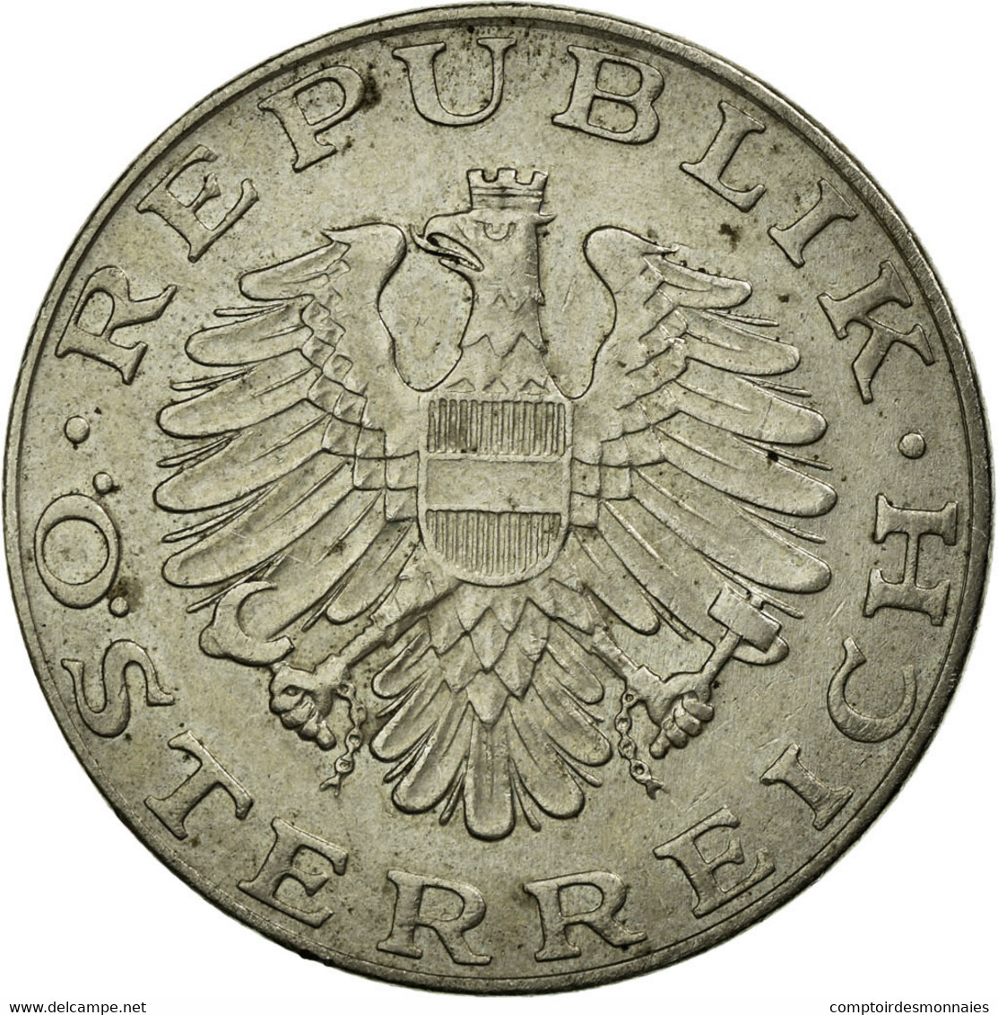 Monnaie, Autriche, 10 Schilling, 1974, TB+, Copper-Nickel Plated Nickel, KM:2918 - Autriche