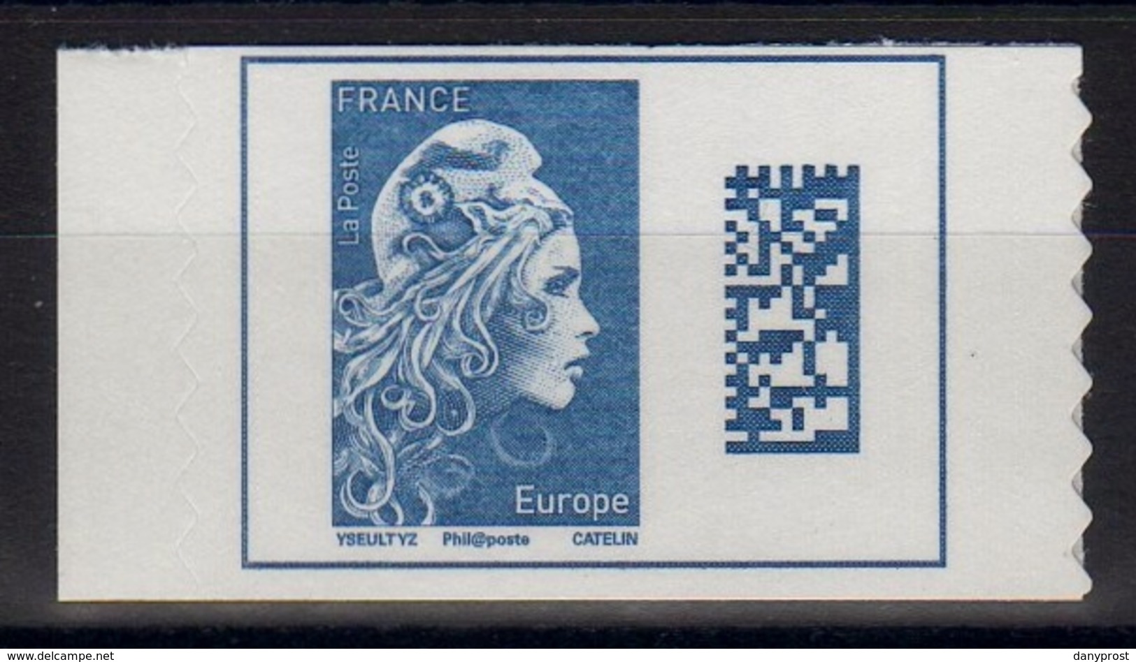 FRANCE 2018 / Marianne L'engagée-20g EUROPE DE CARNET / En Adhésif NEUF - 2018-2023 Marianne L'Engagée