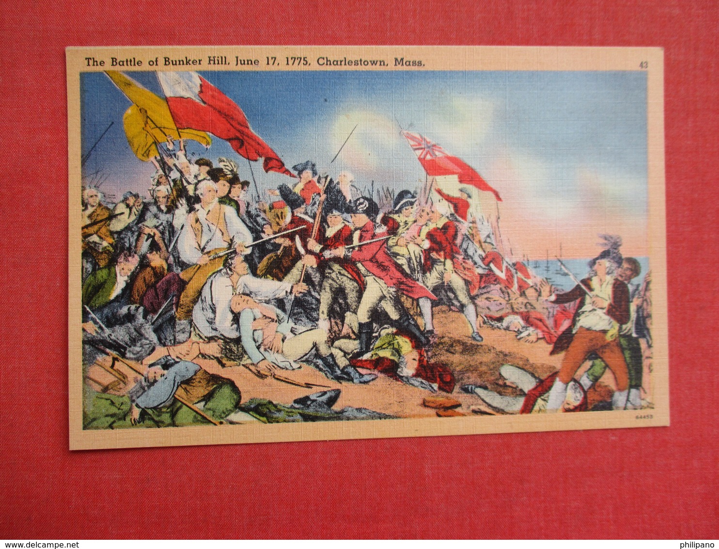 Battle Of Bunker Hill June 17  1775 Charlestown  - Massachusetts > 3085 - History