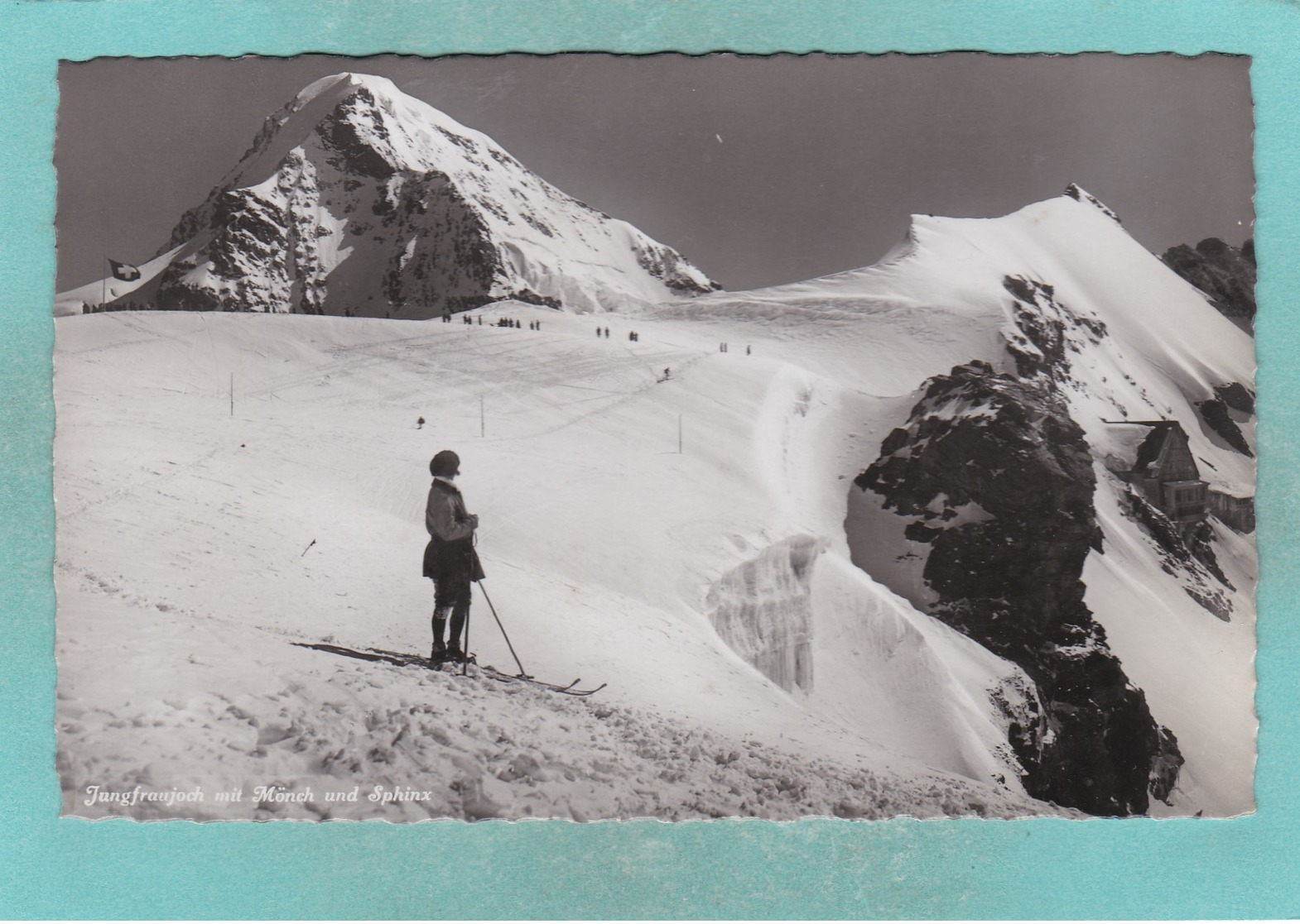 Old Post Card Of Jungfraujoch Mit Monch Bernese Alps,Switzerland.,R80. - Bern