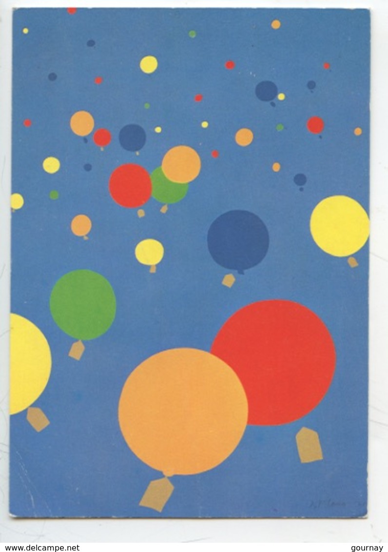 Nicholas Monro : Ballon Race (détail From Screenprint) Art Pop - Paintings