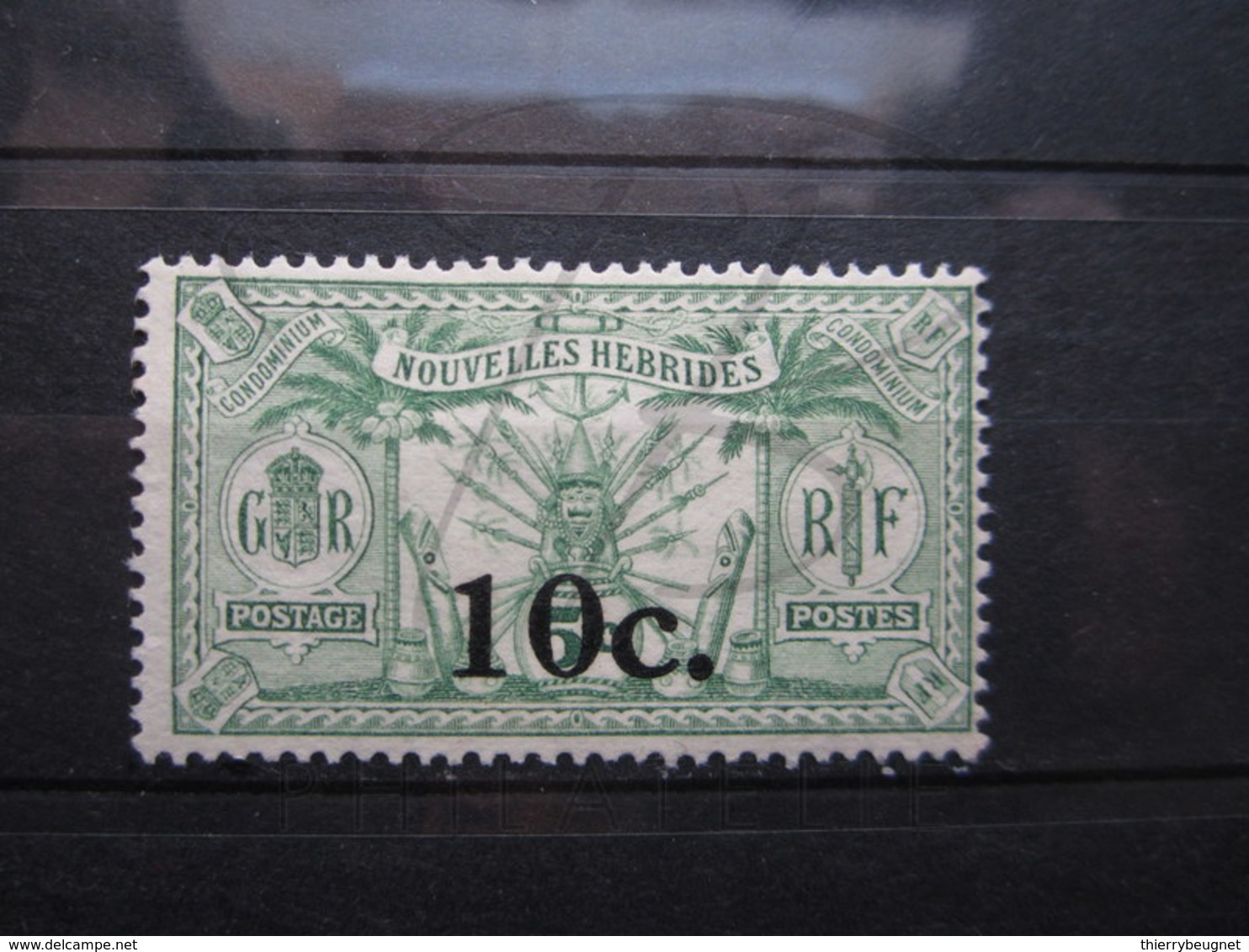 VEND BEAU TIMBRE DES NOUVELLES-HEBRIDES N° 73 , (X) !!! - Unused Stamps