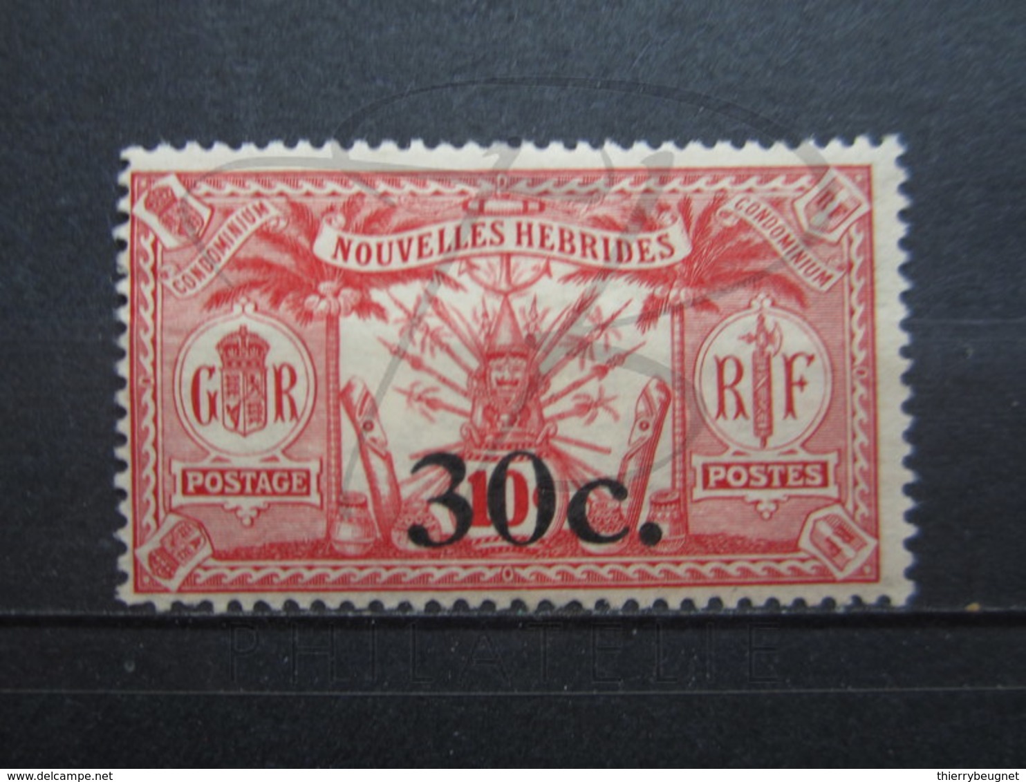 VEND BEAU TIMBRE DES NOUVELLES-HEBRIDES N° 74 , (X) !!! - Nuevos