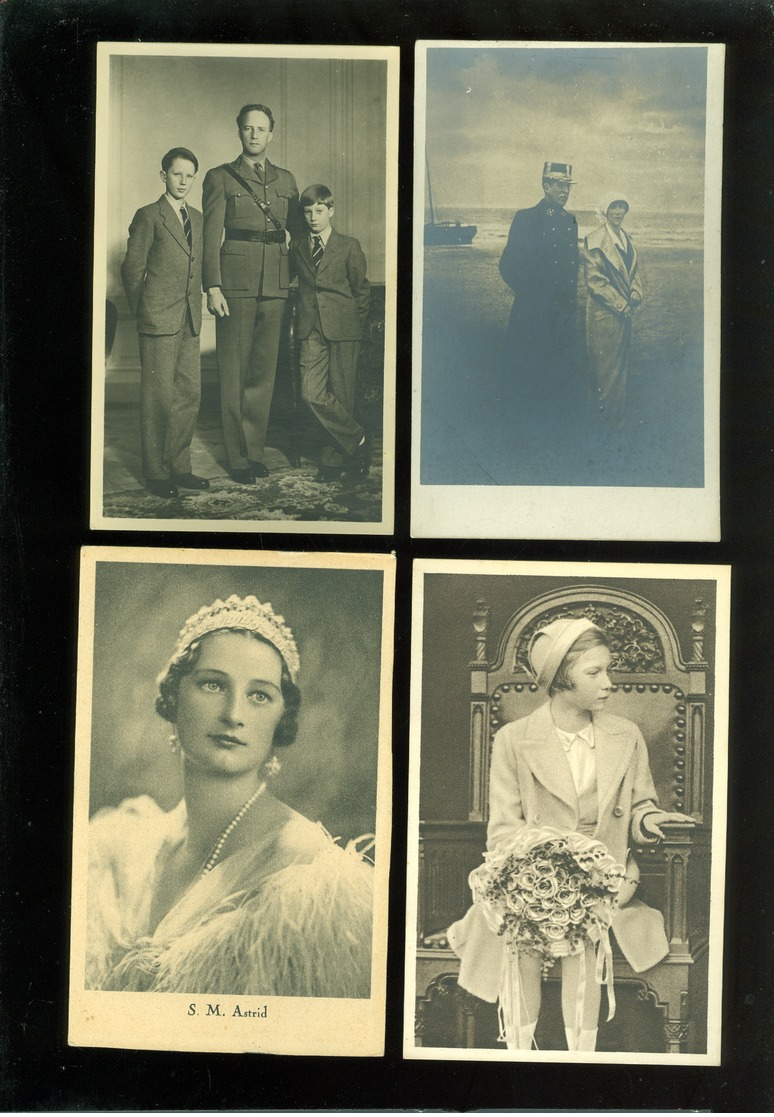 Beau lot de 60 cartes postales du famille royale  dynasty      Mooi lot van 60 postkaarten van de koninklijke familie