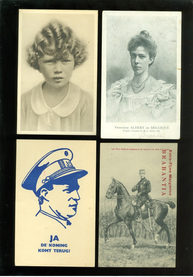 Beau lot de 60 cartes postales du famille royale  dynasty      Mooi lot van 60 postkaarten van de koninklijke familie