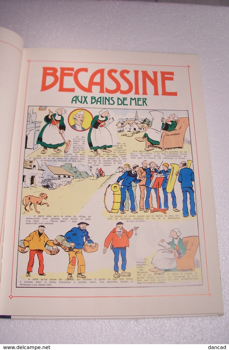 BECASSINE  AUX BAINS DE MER  - Gautier-Langueau -( Réédition 1985 ) - Bécassine