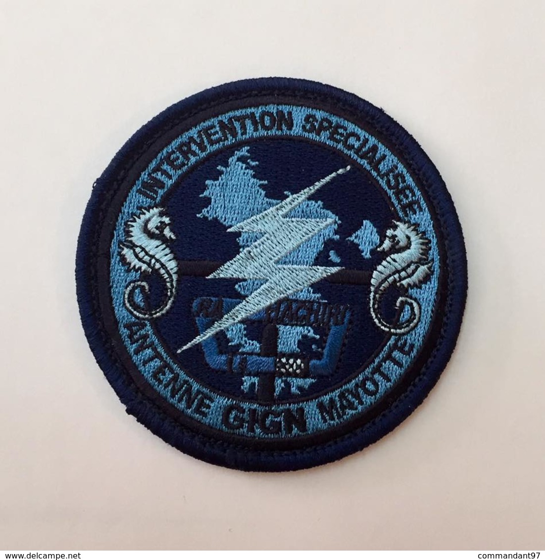 PATCH ECUSSON GIGN MAYOTTE - Police & Gendarmerie