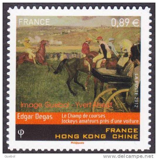 France Autoadhésif N°  698 ** Au Modèle 4652 Oeuvre D'Edgar Degas - Le Champ De Courses, Jockeys Amateurs - Nuovi